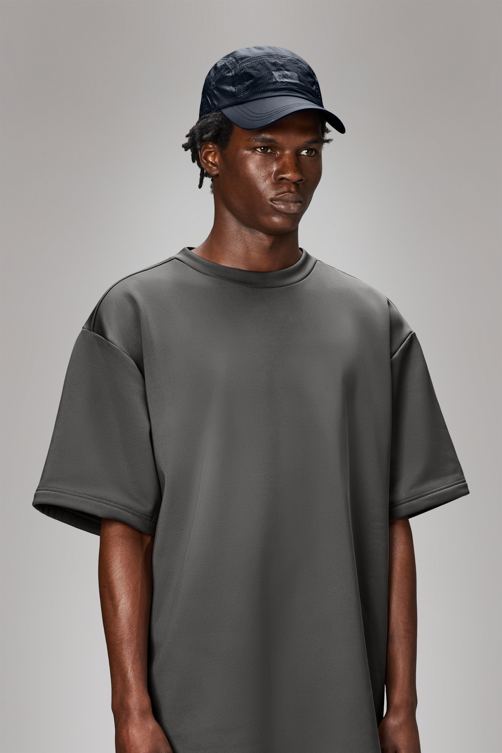 Rains 5 Panel Ripstop Cap Navy Headwear