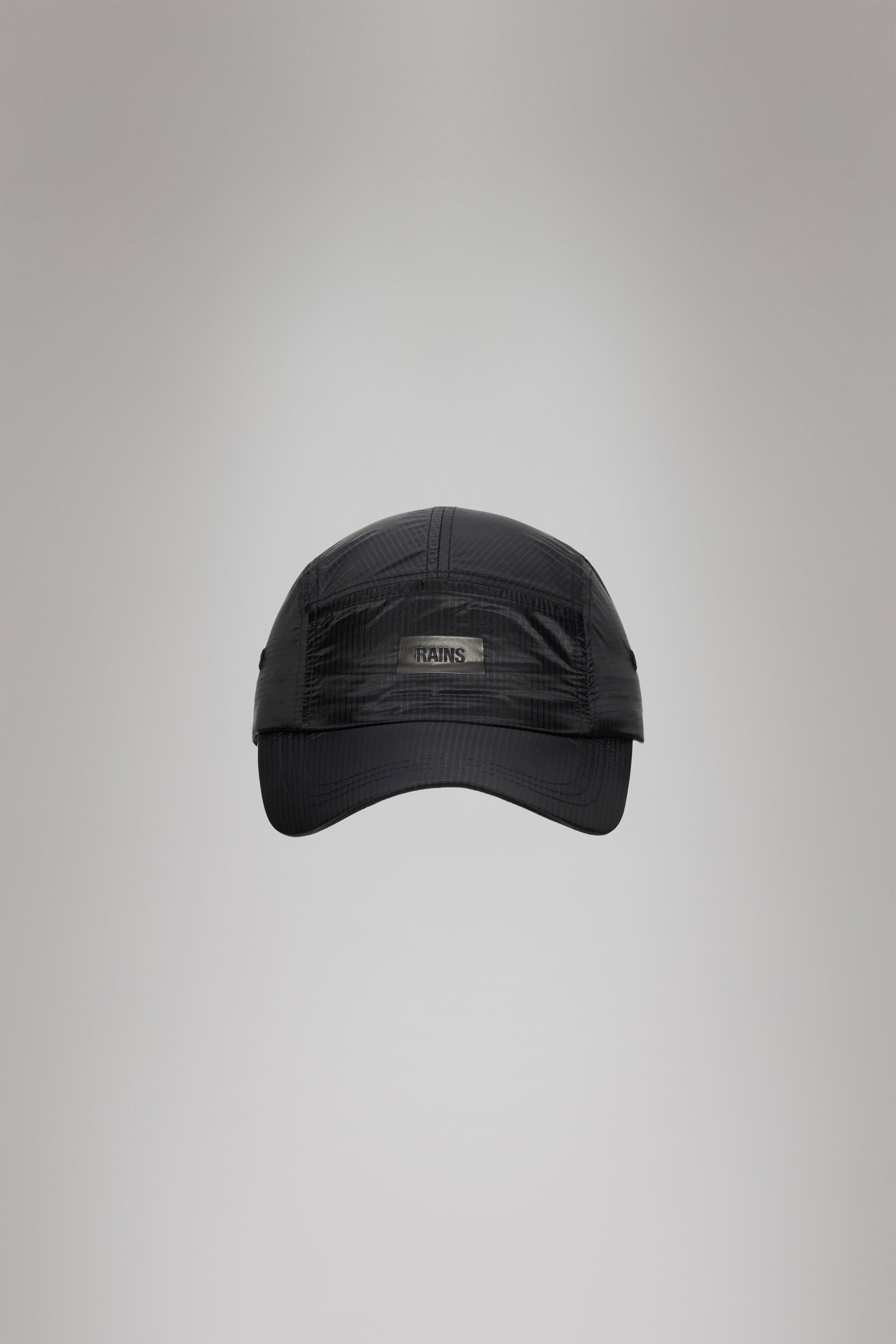Rains 5 Panel Ripstop Cap Black Headwear