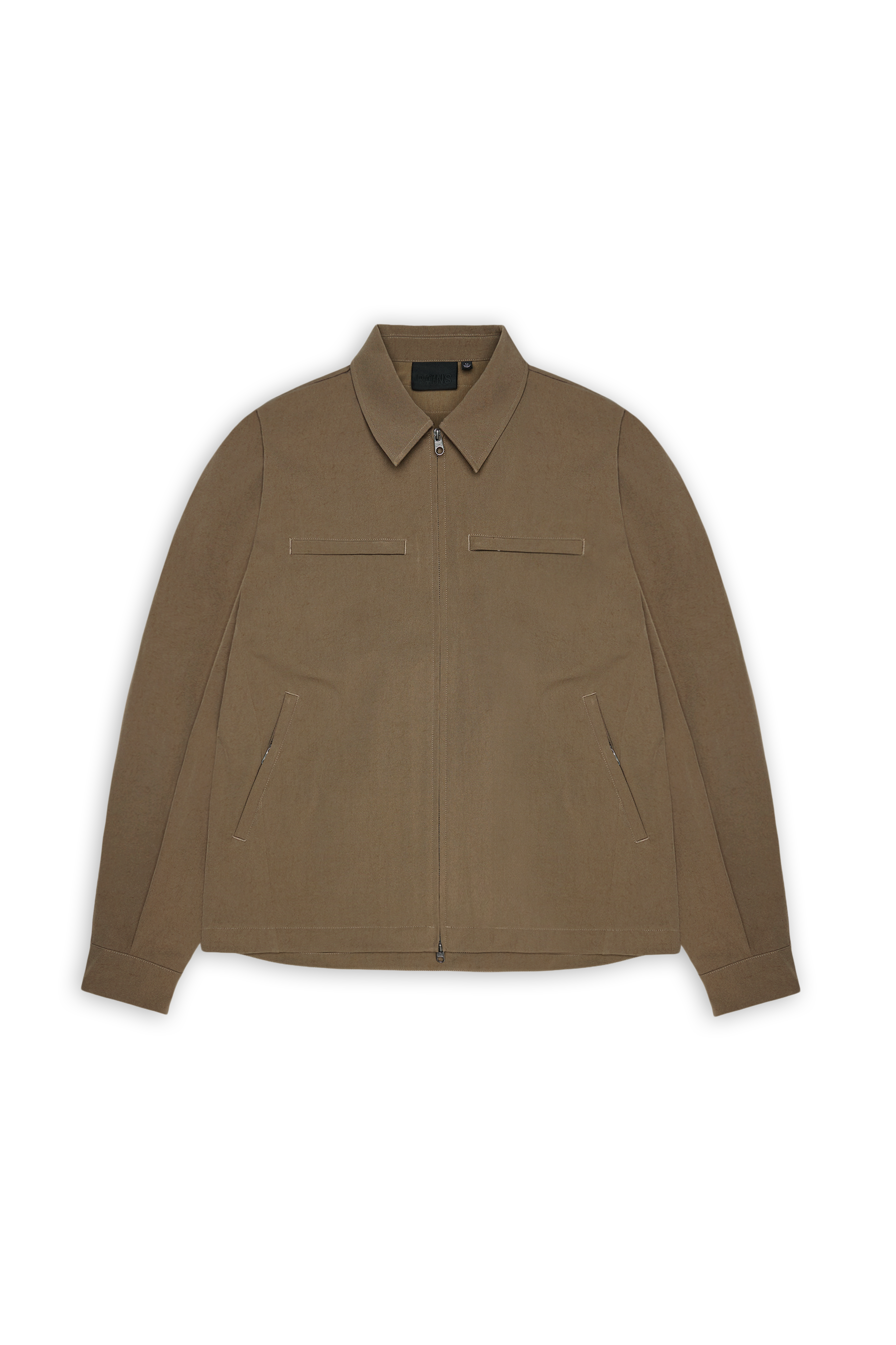 RAINS Tech Woven Overshirt Splinter Long Sleeve