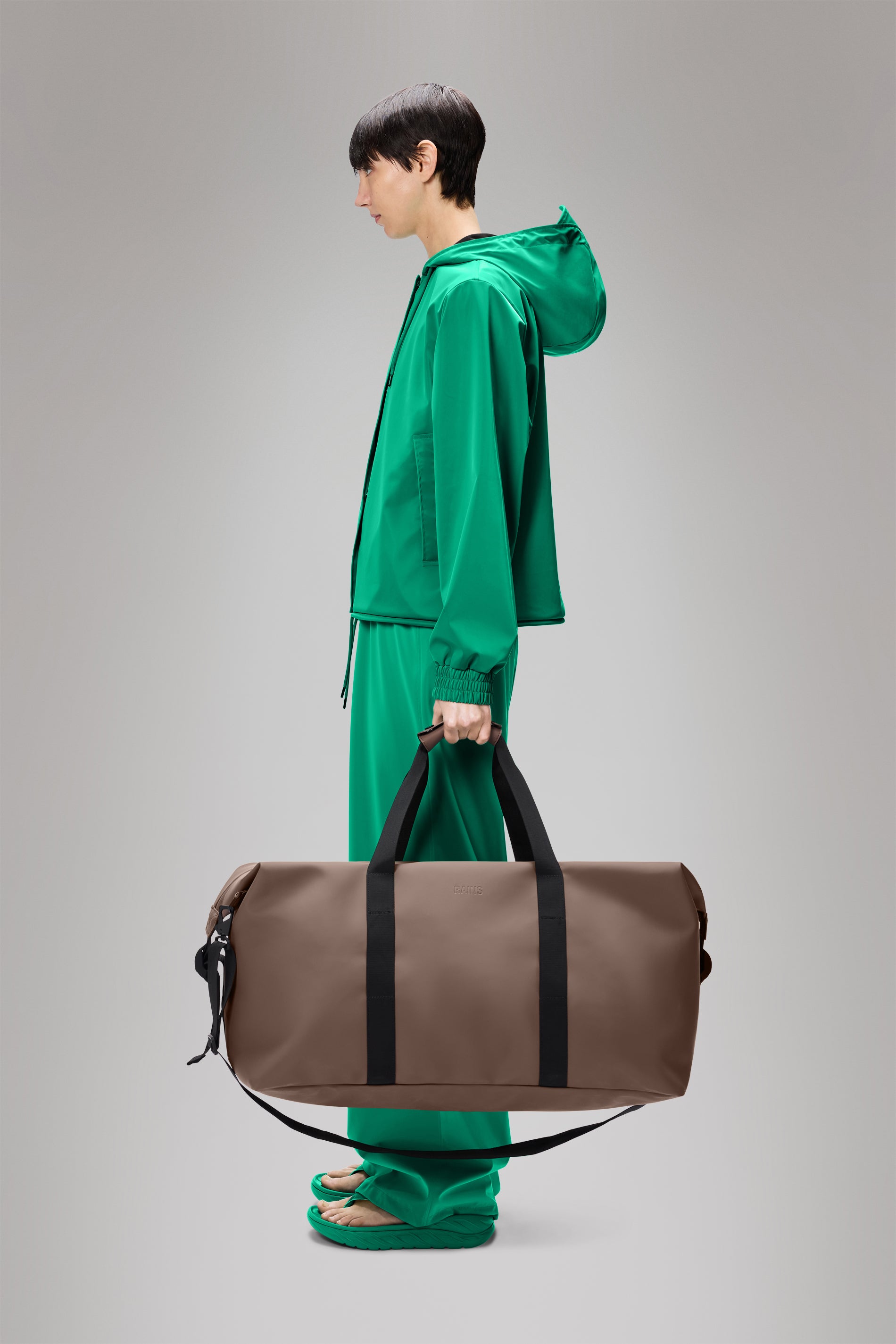 RAINS Hilo Weekend Bag Large Shade 47L H29 x D27 x W60 cm Weekender