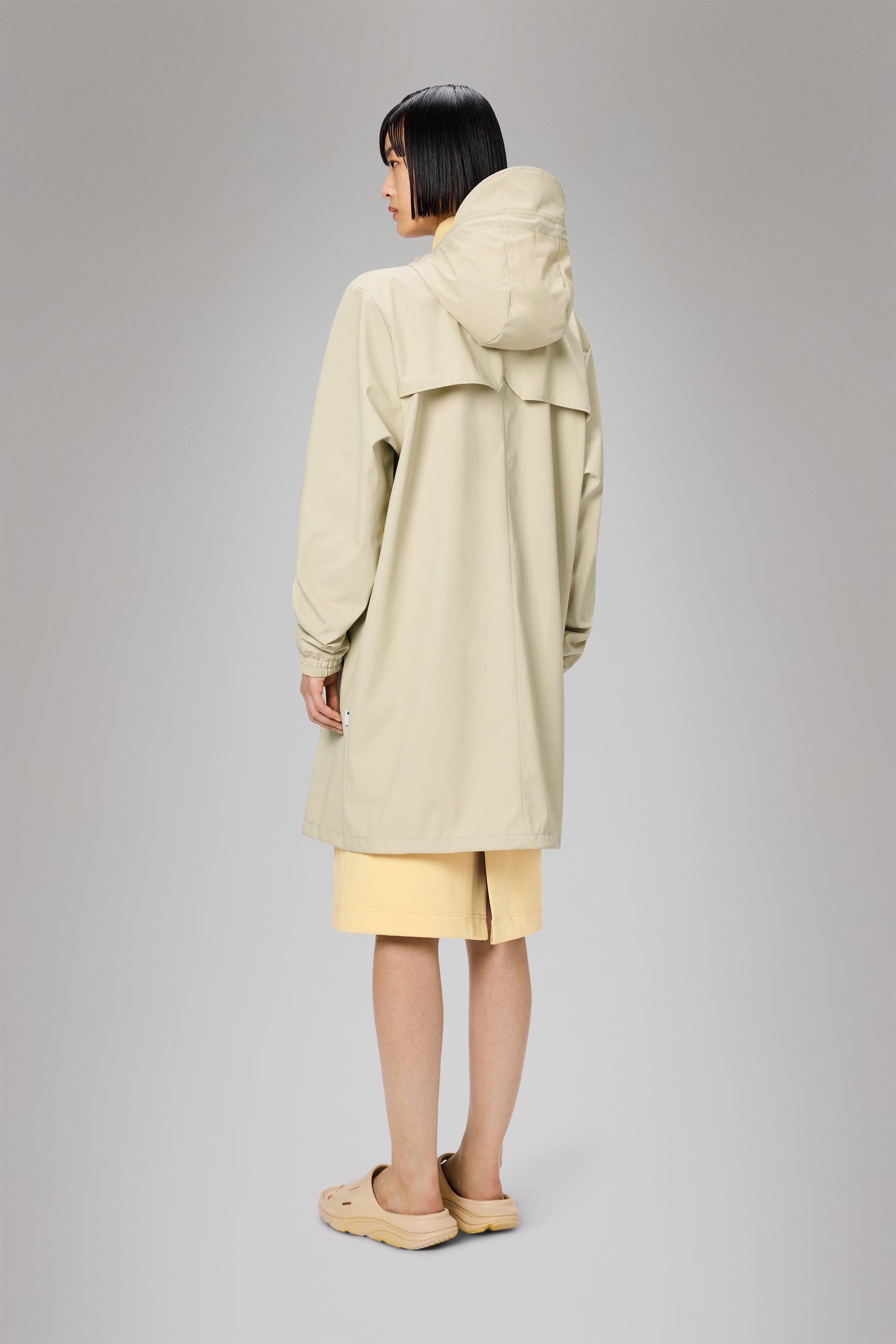 RAINS Long Storm Breaker Dune Jacket