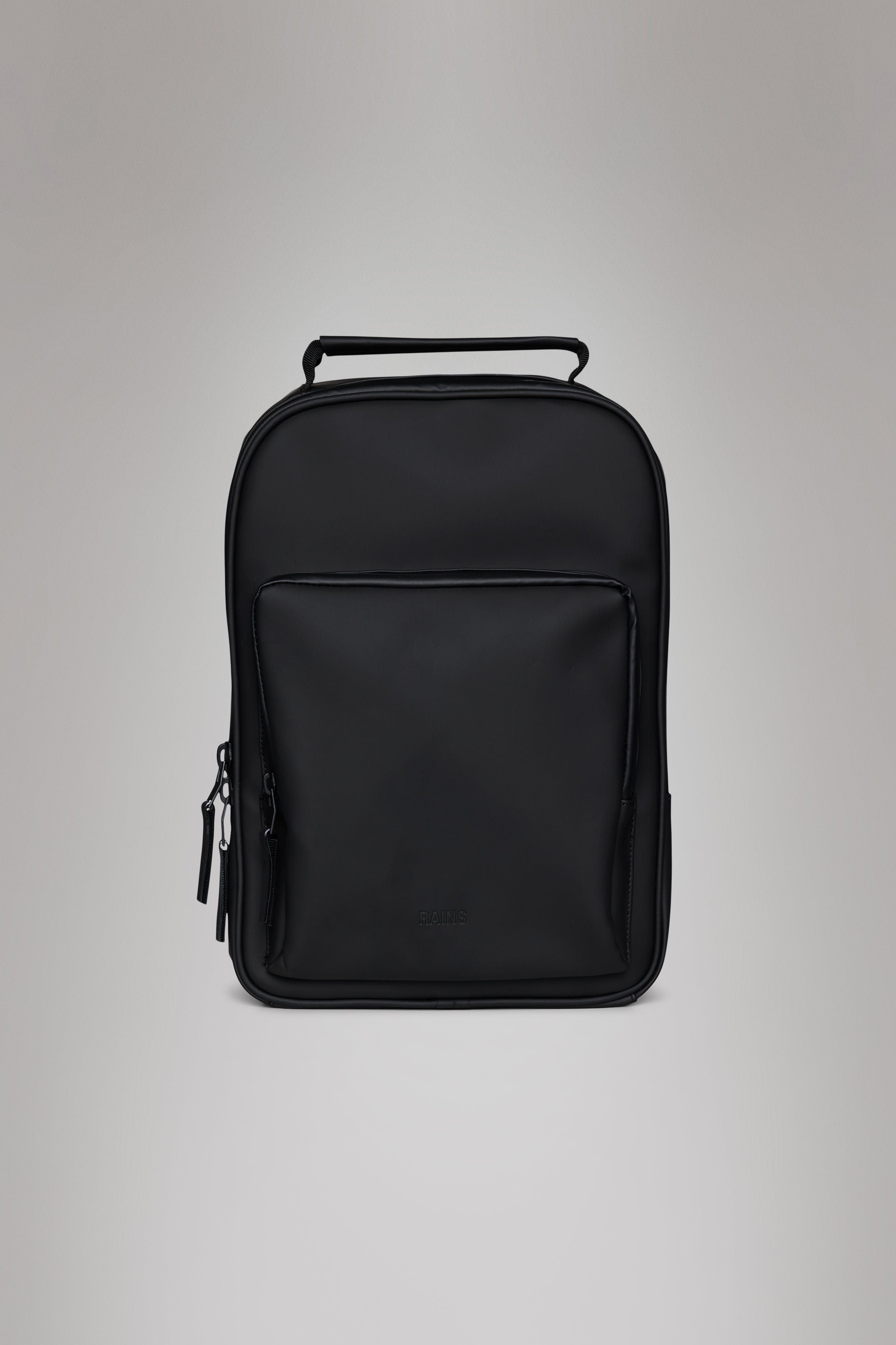 RAINS Book Daypack Black Backpack