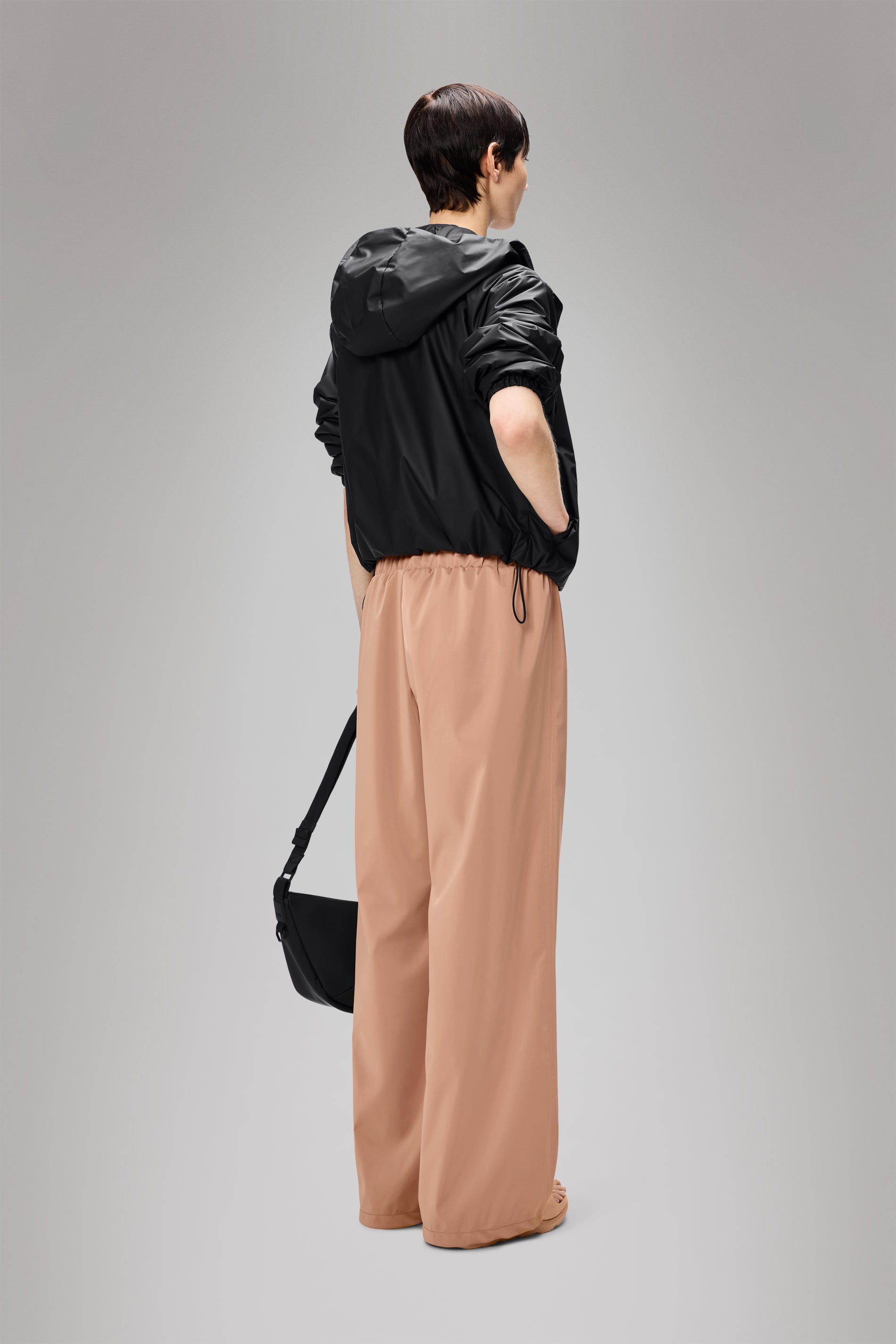 RAINS Lohja Short Insulated Jacket Black Jacket