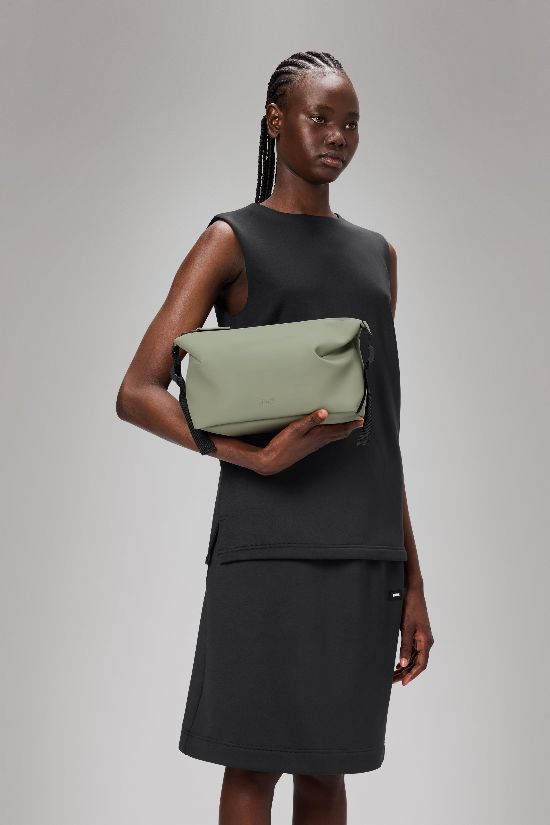 RAINS Hilo Wash Bag Drift 4.40L H14 x D12 x W26 cm Washbag