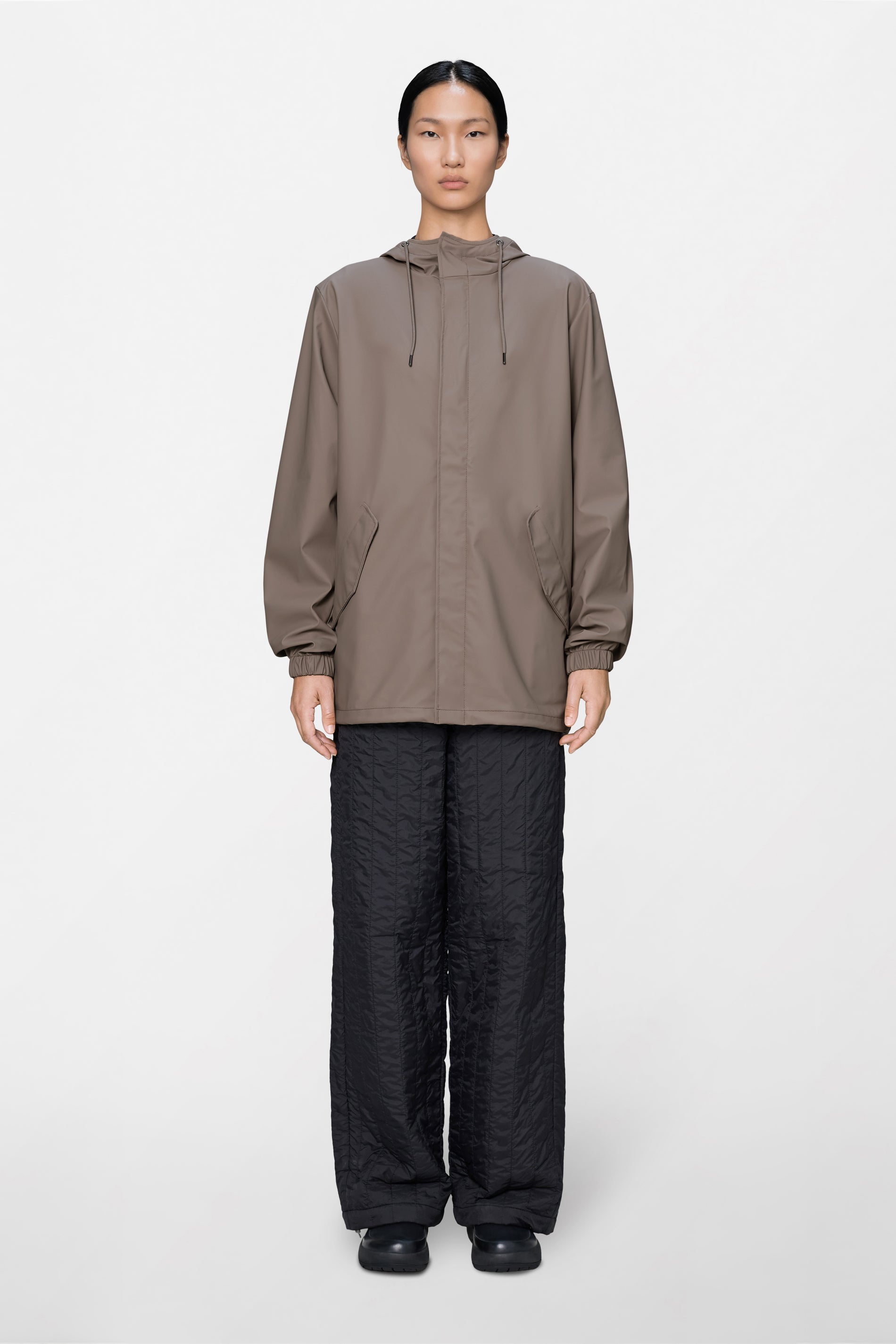 RAINS Fishtail Jacket Cinder Jacket