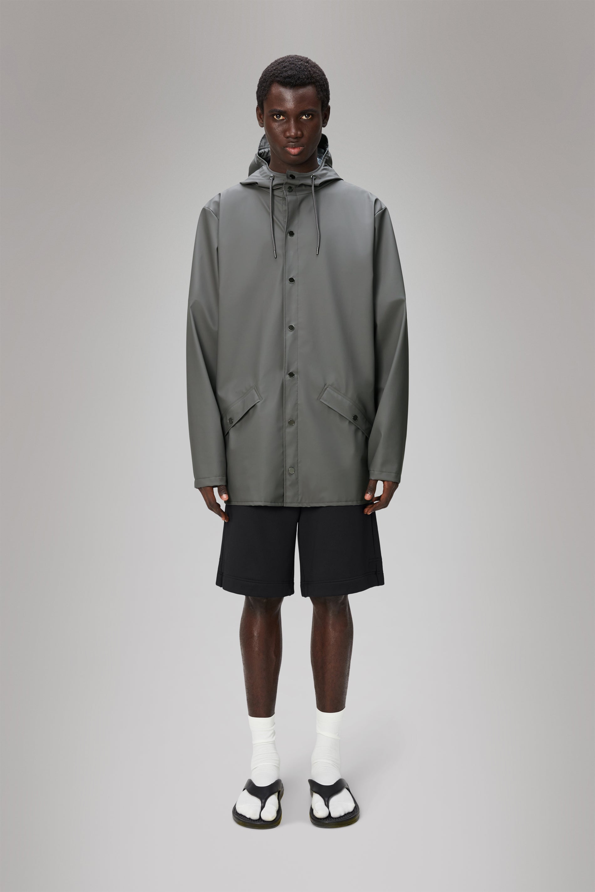 RAINS Jacket Grey Jacket