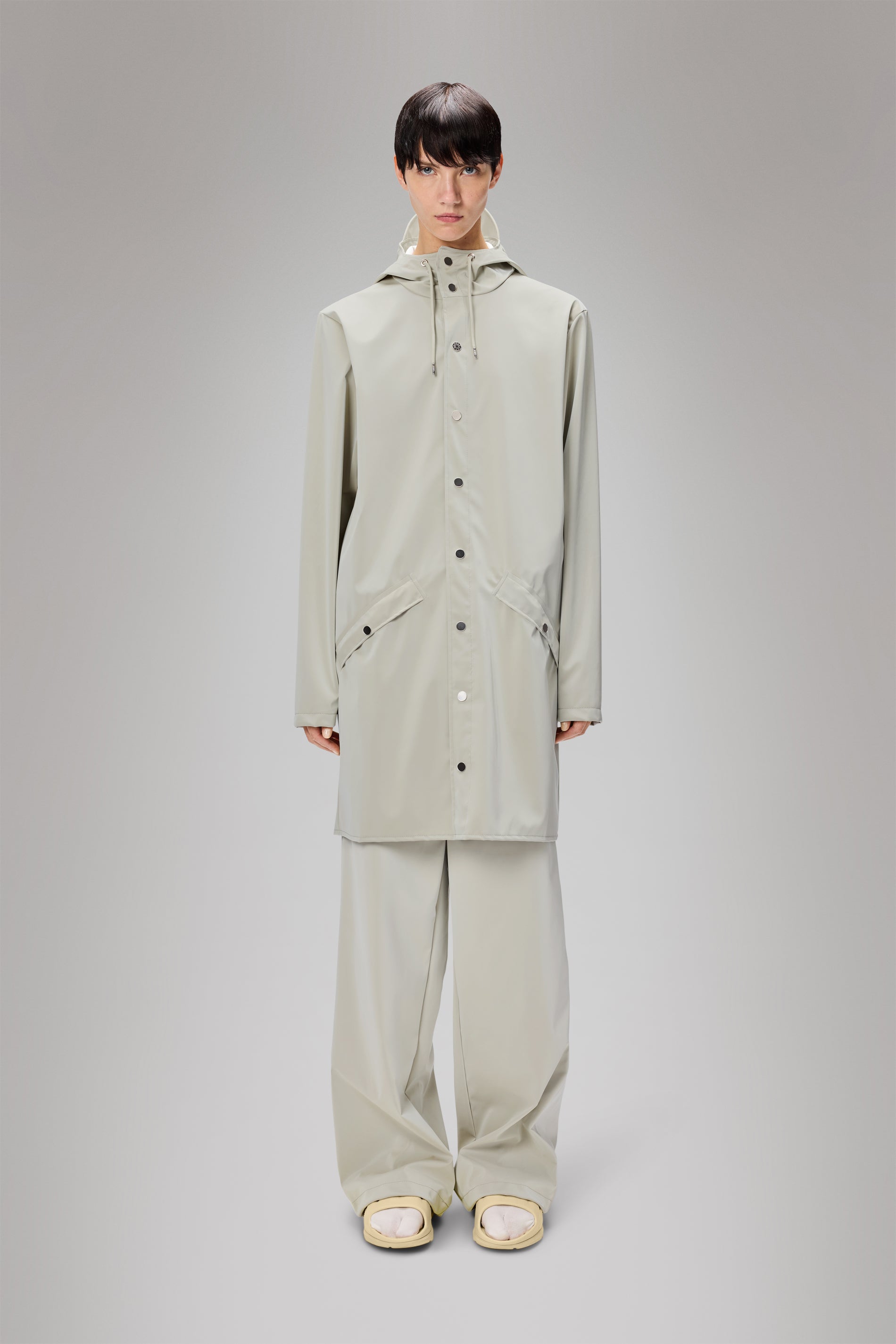 RAINS Long Jacket Matrix Jacket