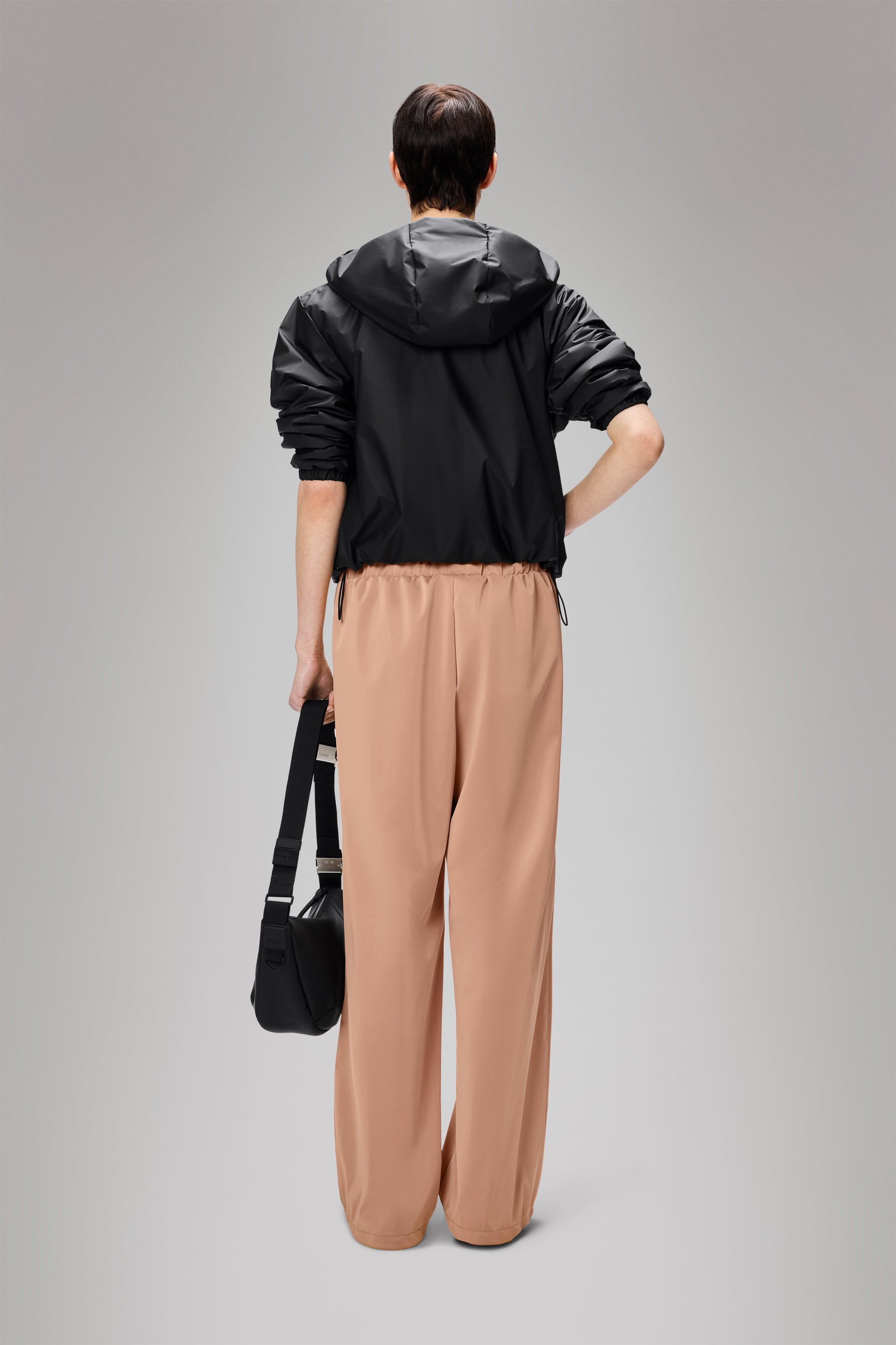 RAINS Lohja Short Insulated Jacket Black Jacket