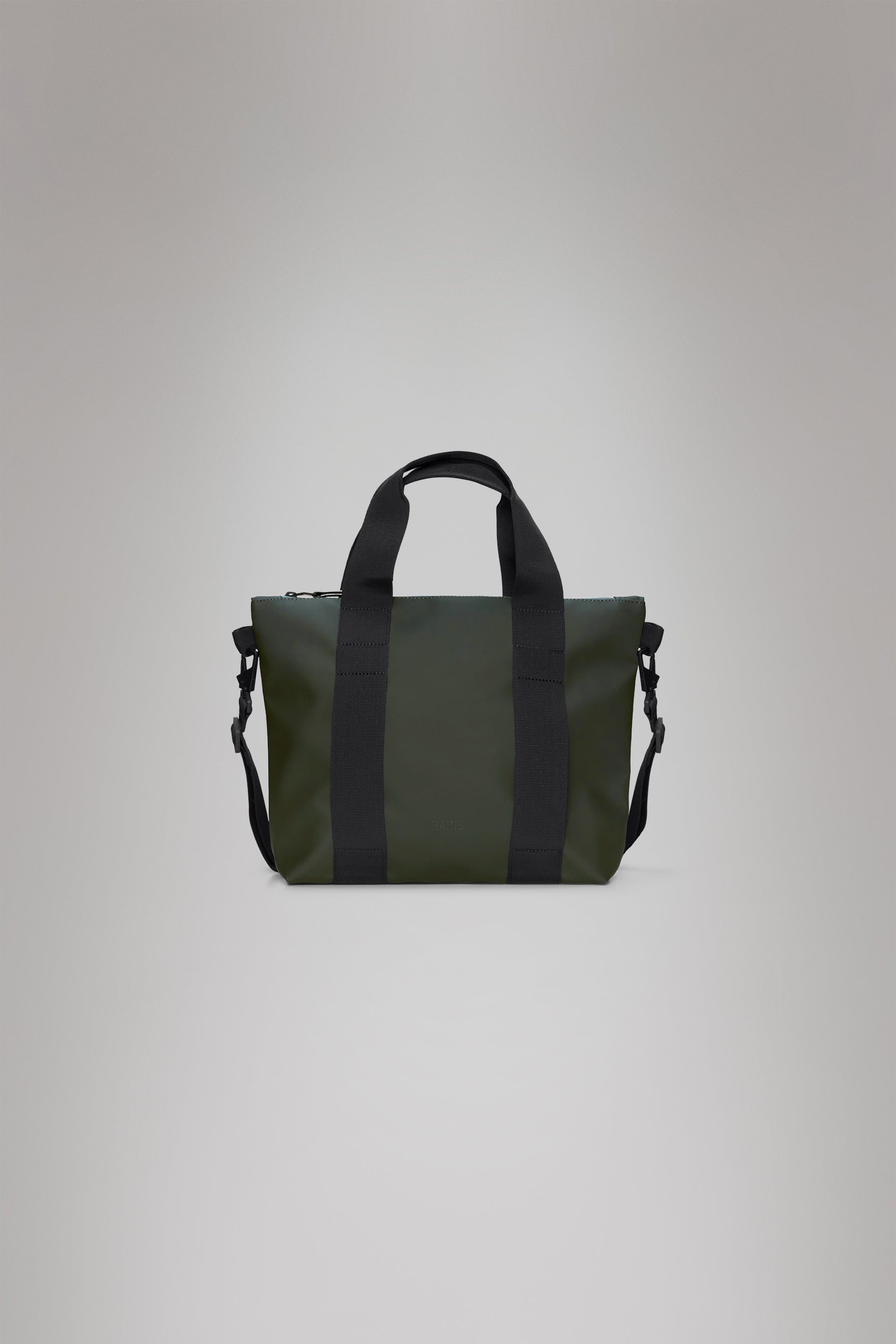 RAINS Tote Bag Micro Green Tote