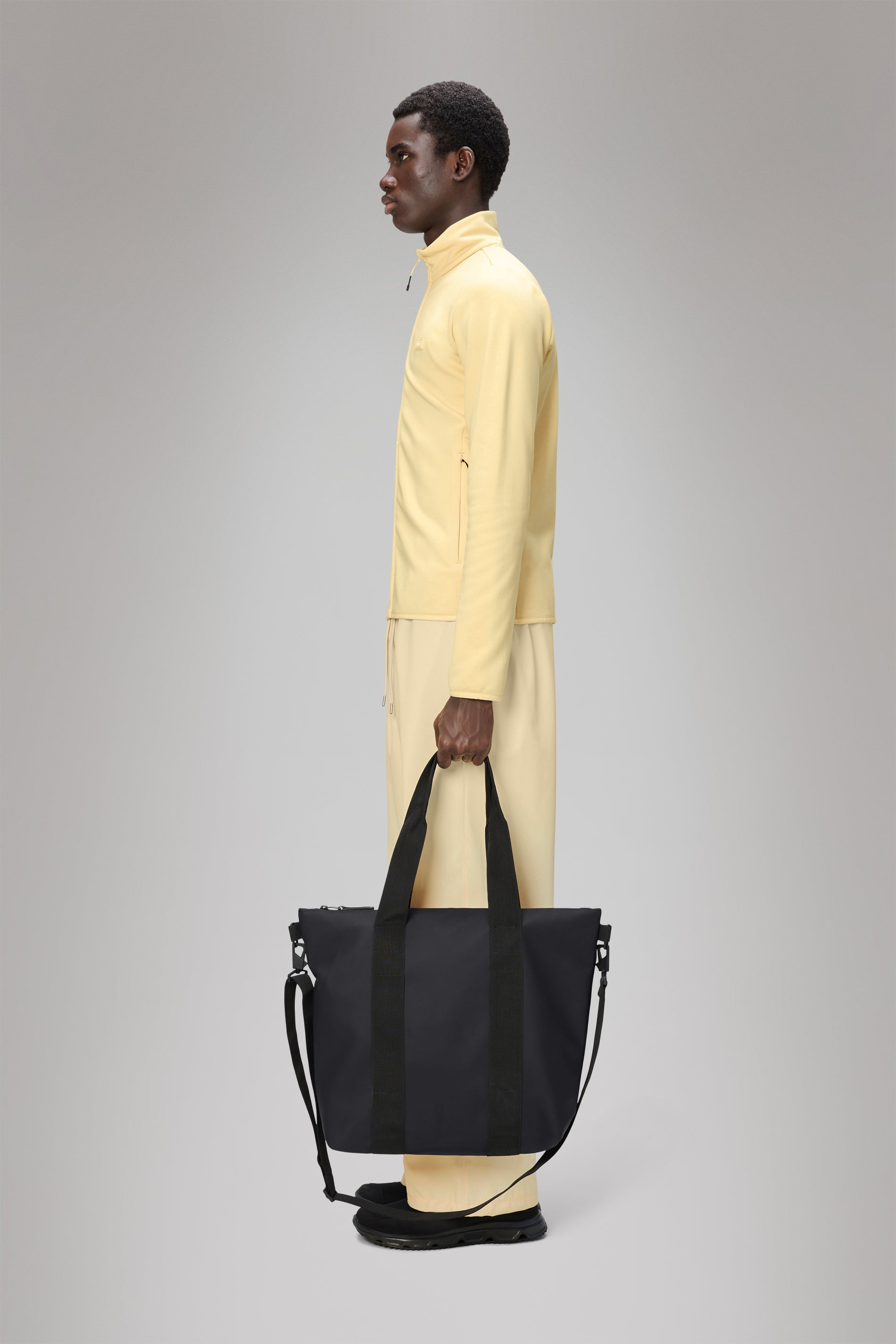 RAINS Tote Bag Mini Black Tote