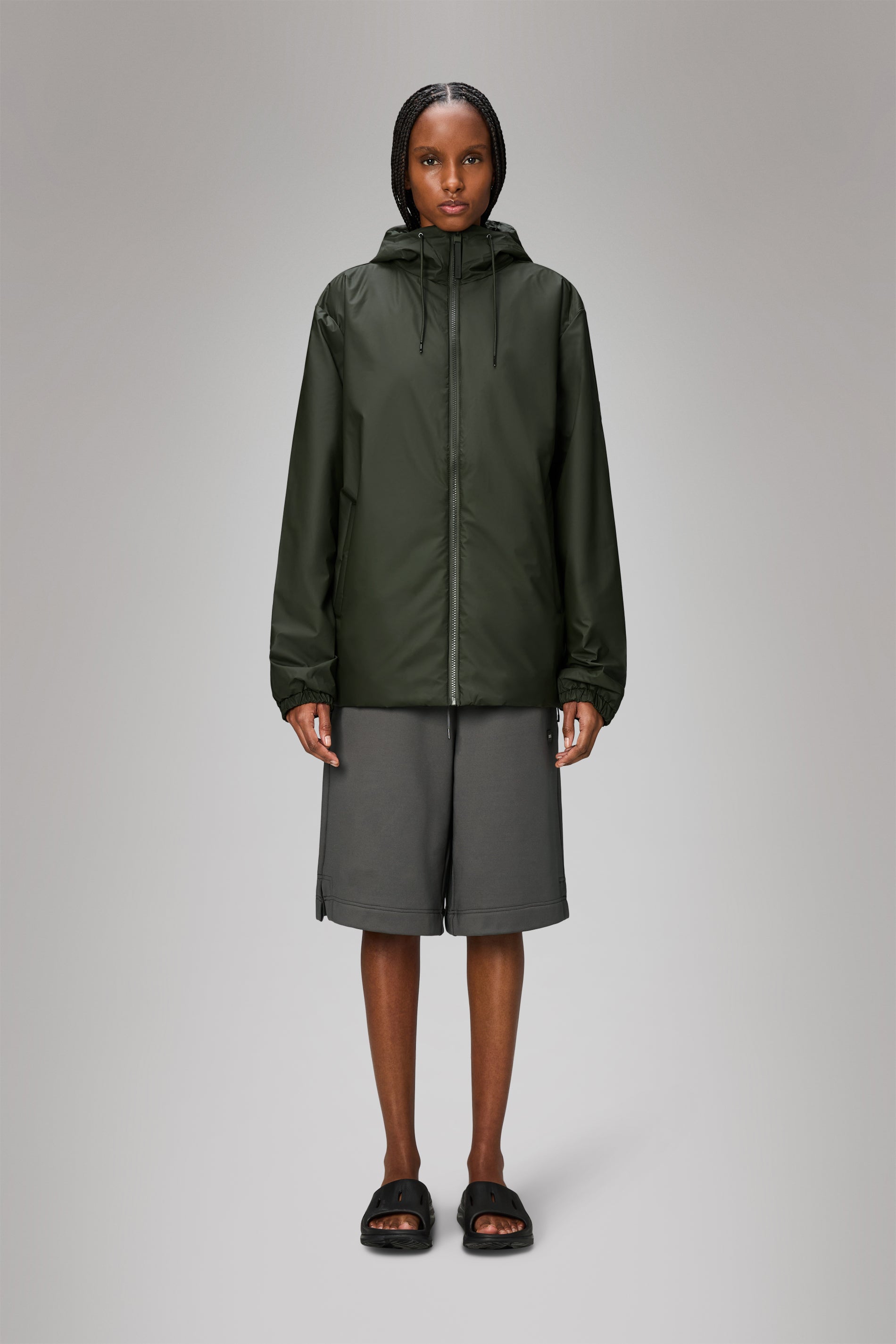 RAINS Lohja Insulated Jacket Green Jacket