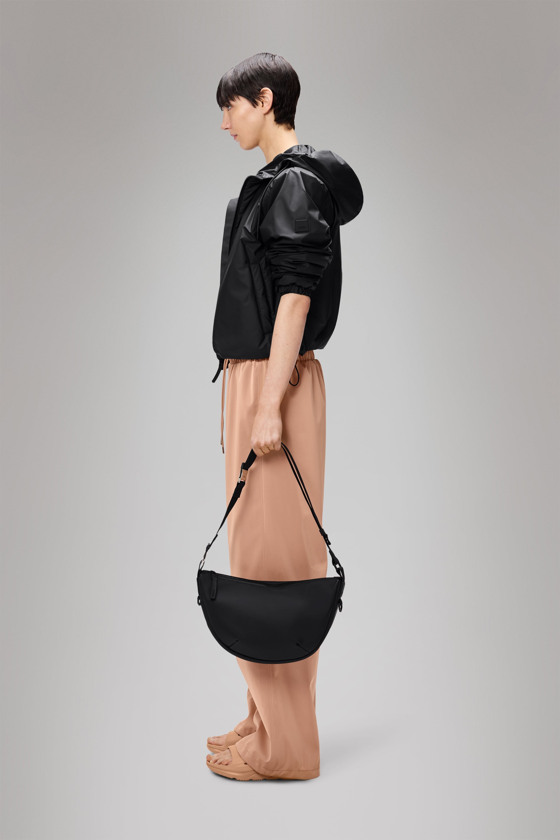 RAINS Lohja Short Insulated Jacket Black Jacket