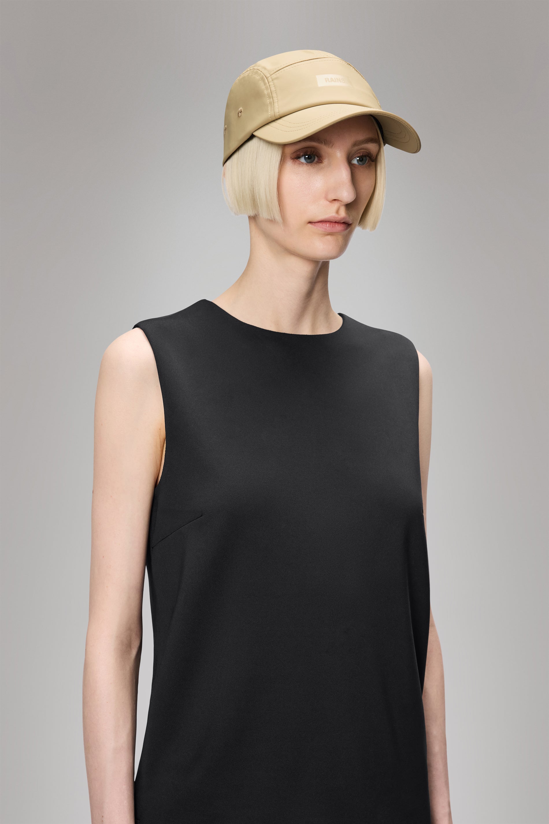 RAINS 5 Panel Cap Sand Headwear