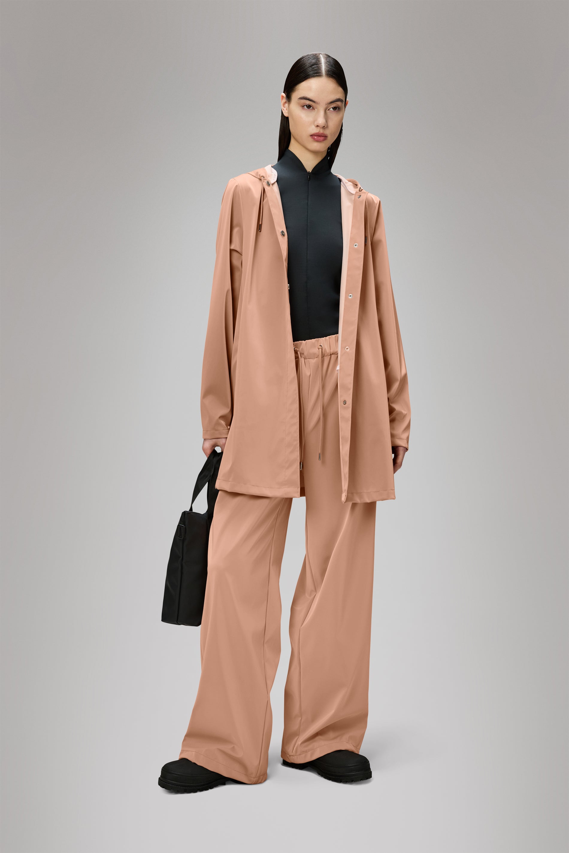 RAINS A-line W Jacket Coy Jacket