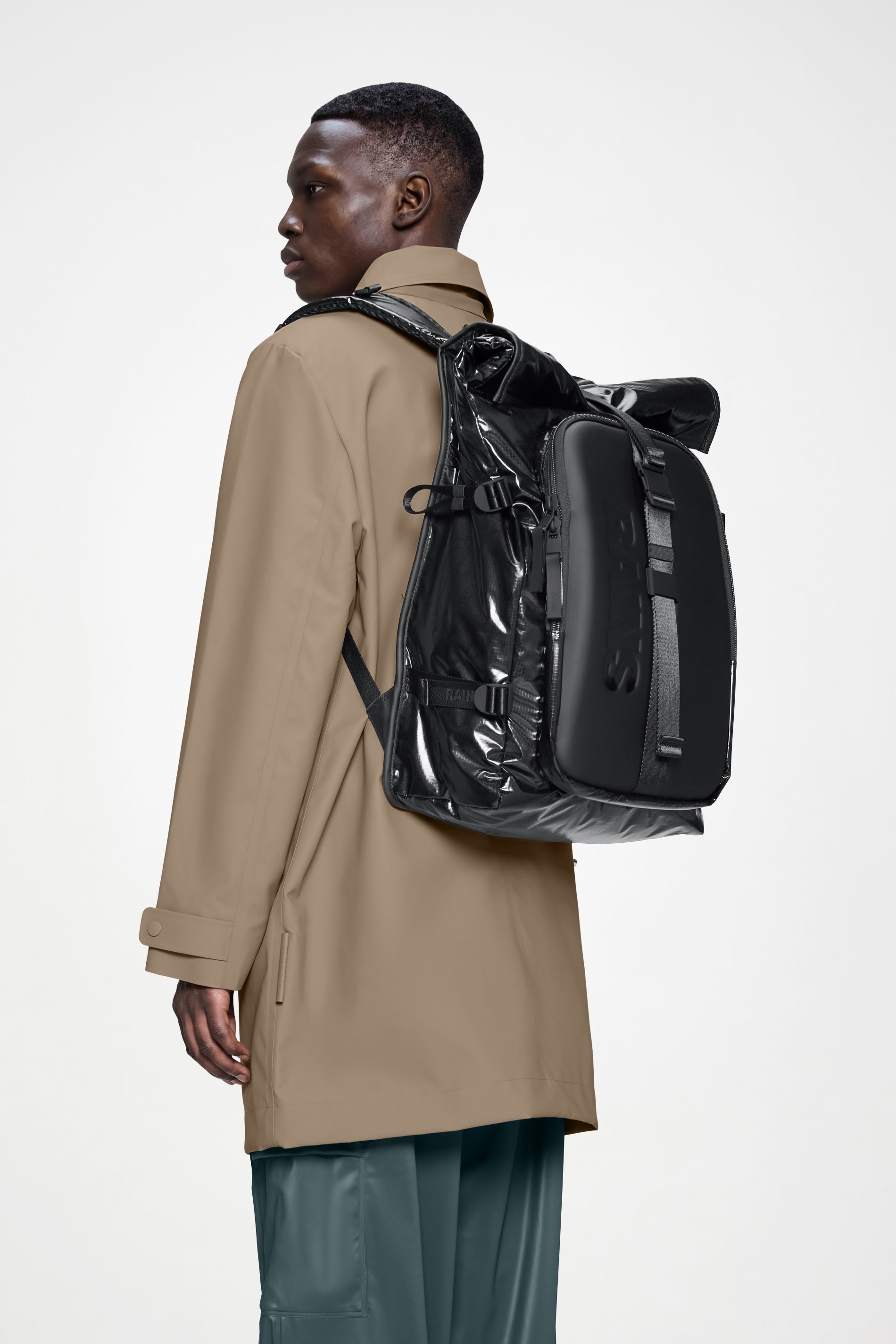RAINS Sibu Shield Backpack Black Backpack