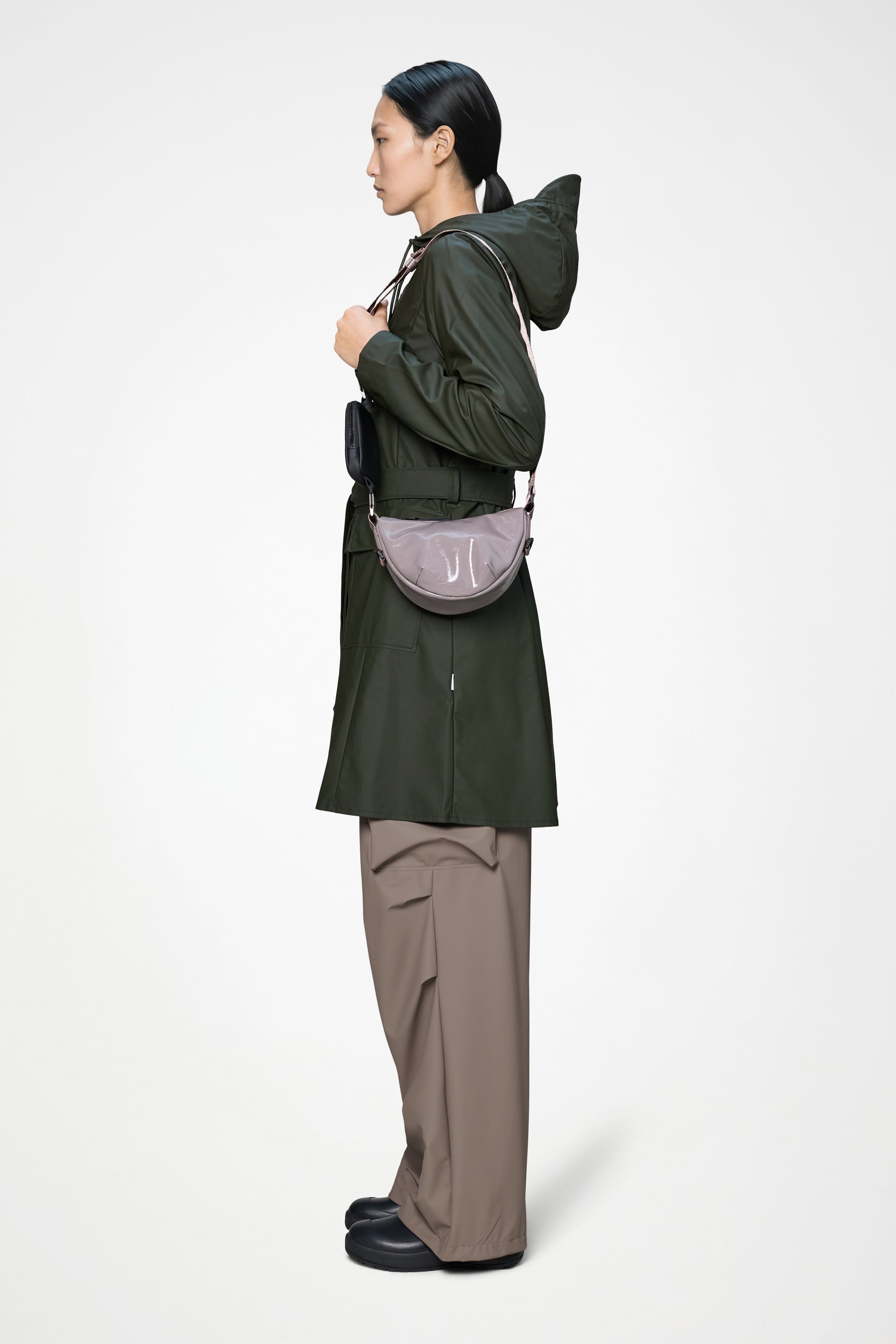 RAINS Valera Shoulder Bag Mini Cinder Glaze Crossbody