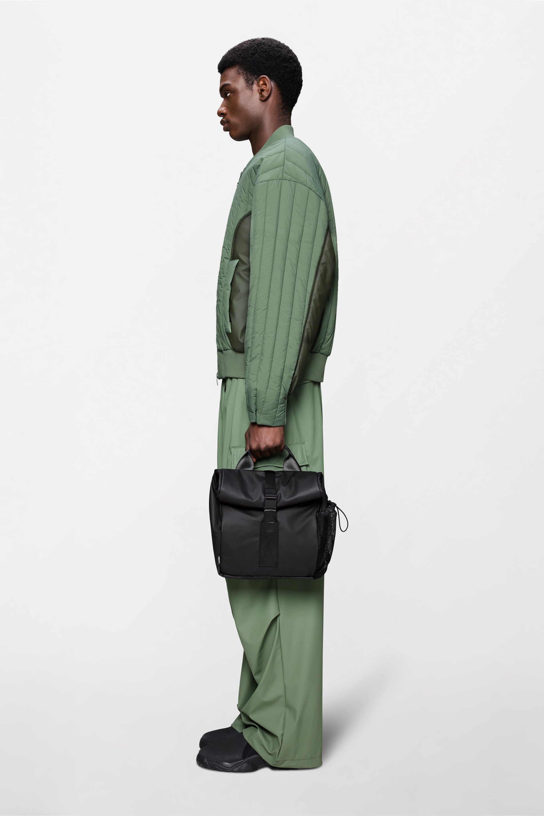 RAINS Lunch Bag Large Black