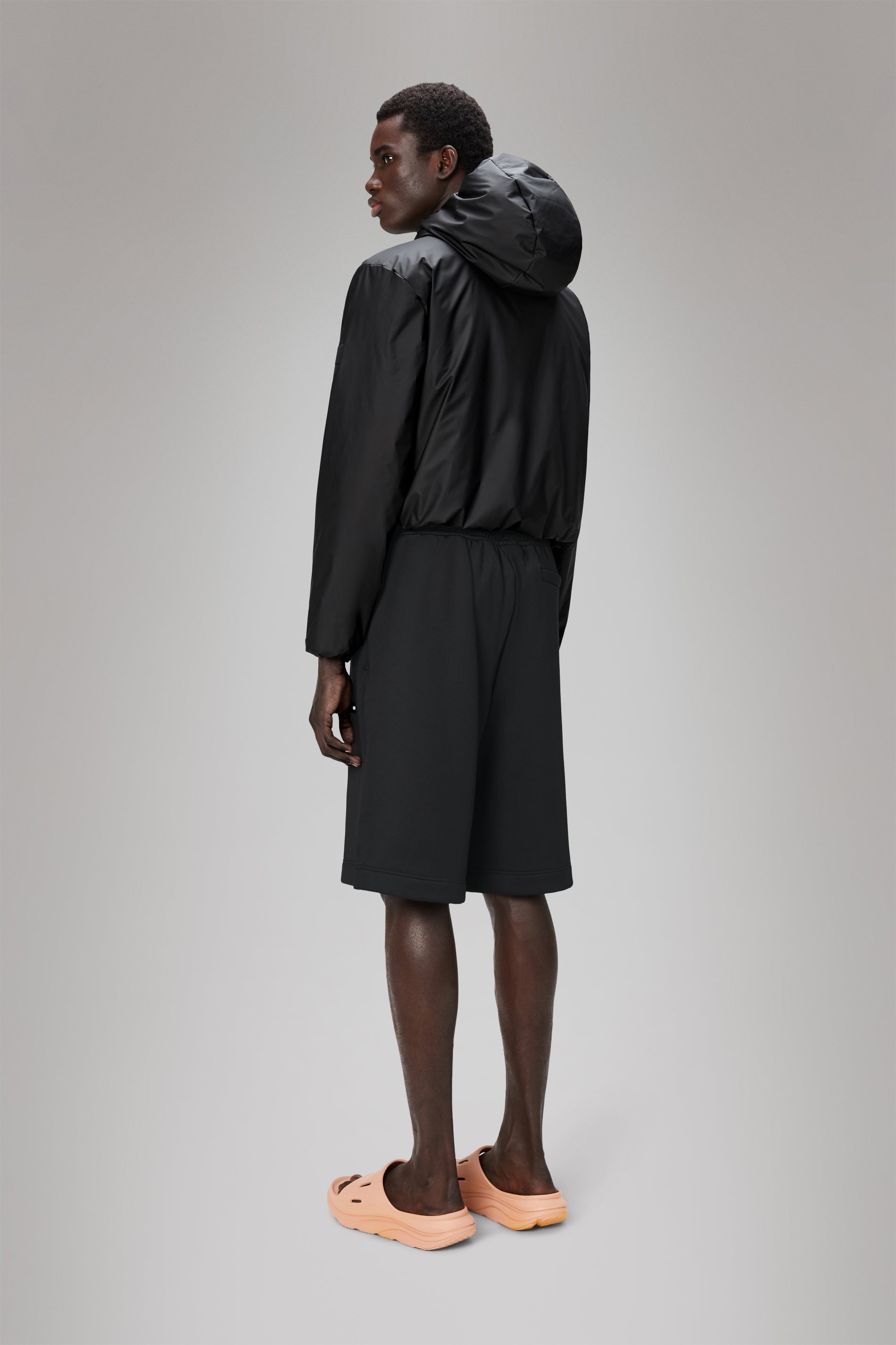 RAINS Lohja Short Insulated Jacket Black Jacket