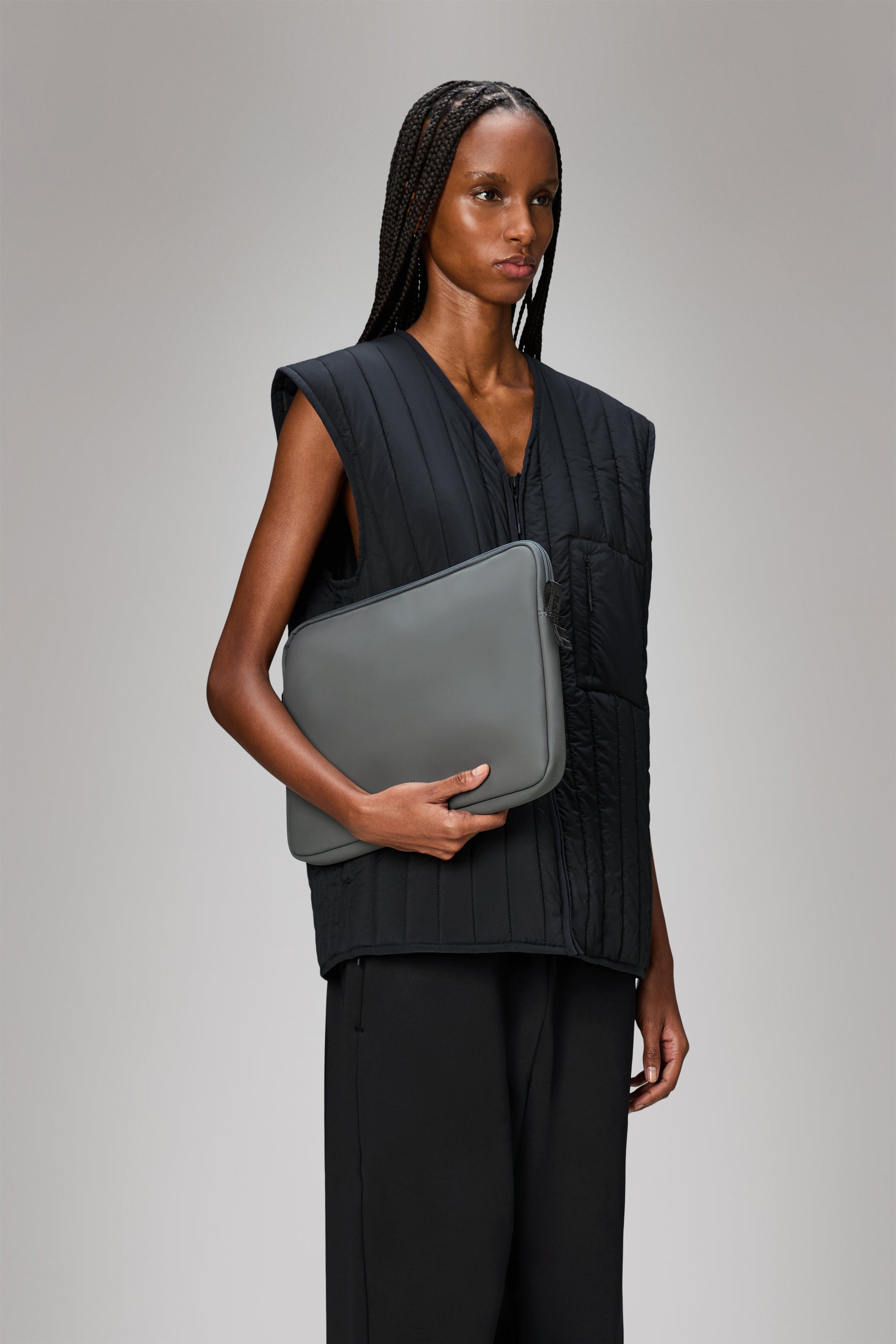 RAINS Trail Laptop Case 13″/14″ Grey Laptop Case