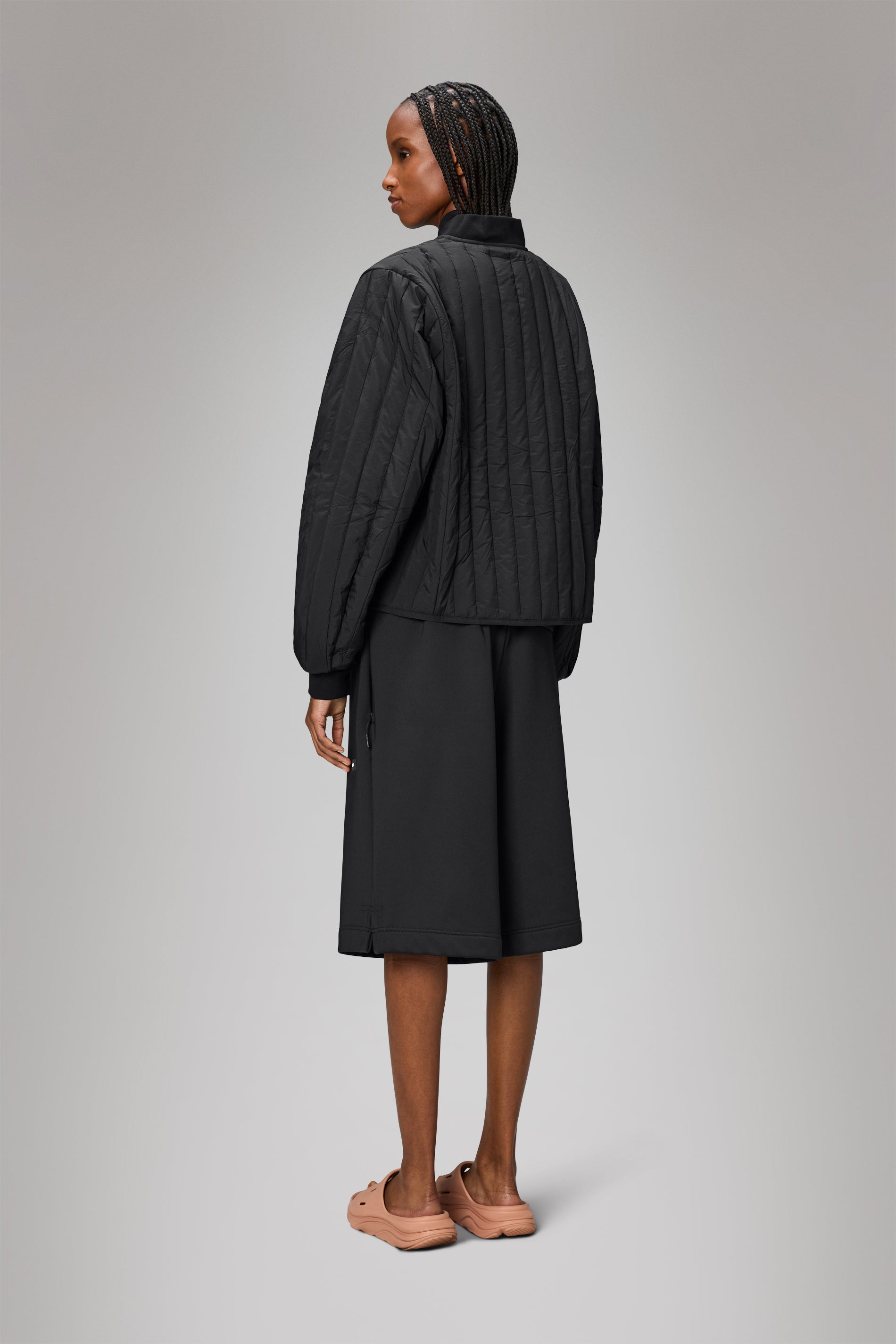 RAINS Banja Liner Bomber W Jacket Black Jacket