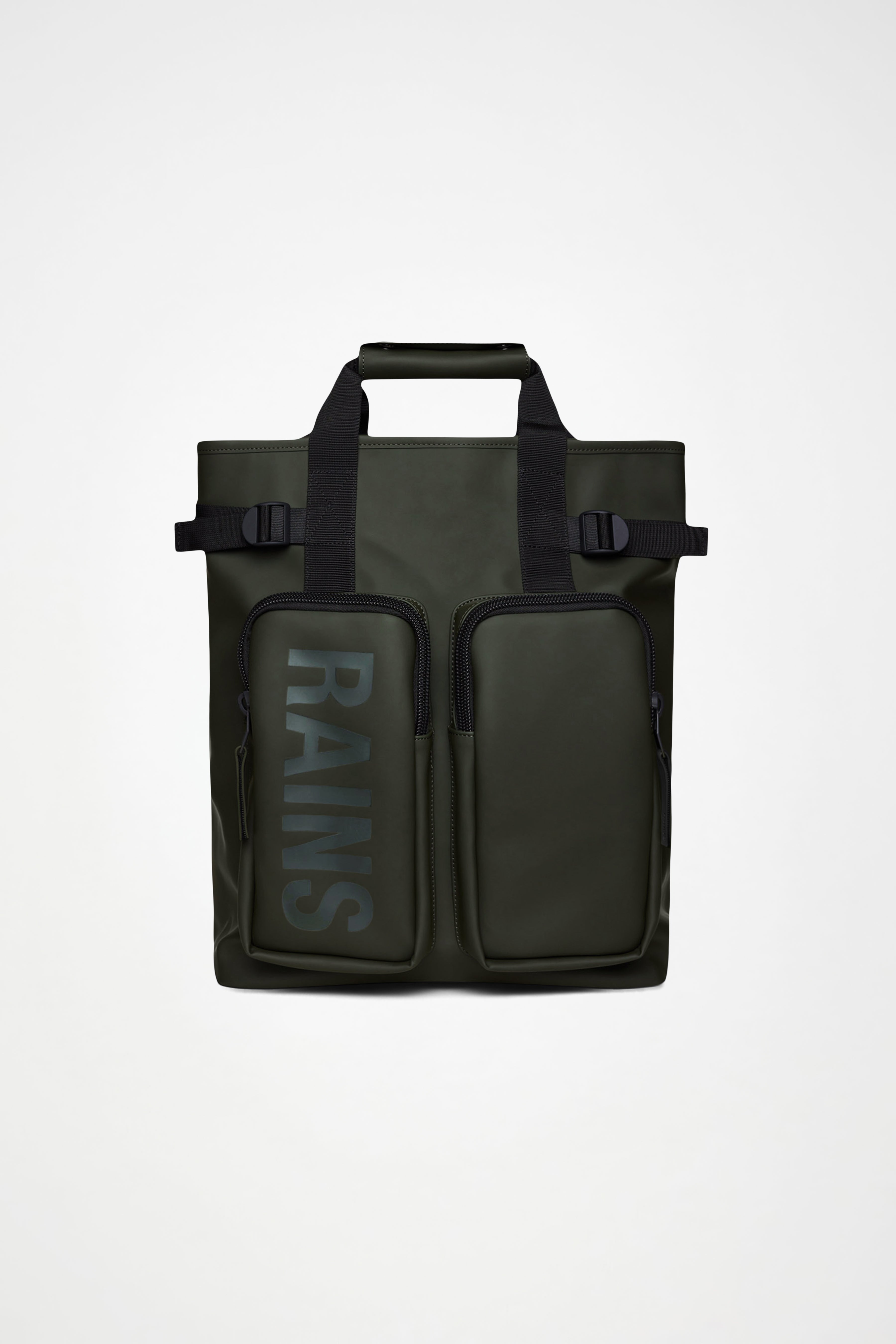 RAINS Texel Tote Backpack Green Backpack