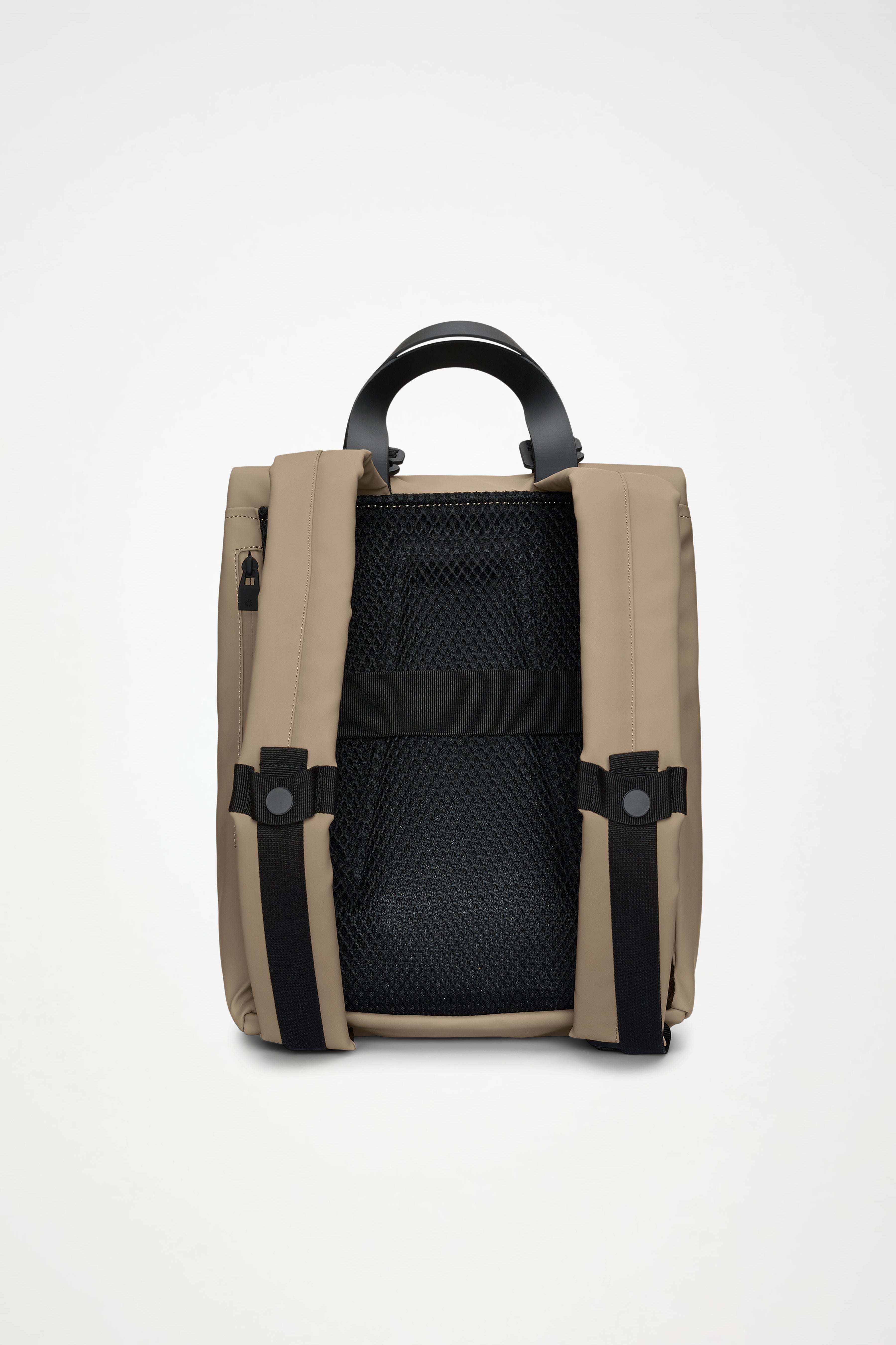 RAINS 2 Way Tote Backpack Mini Beige Backpack