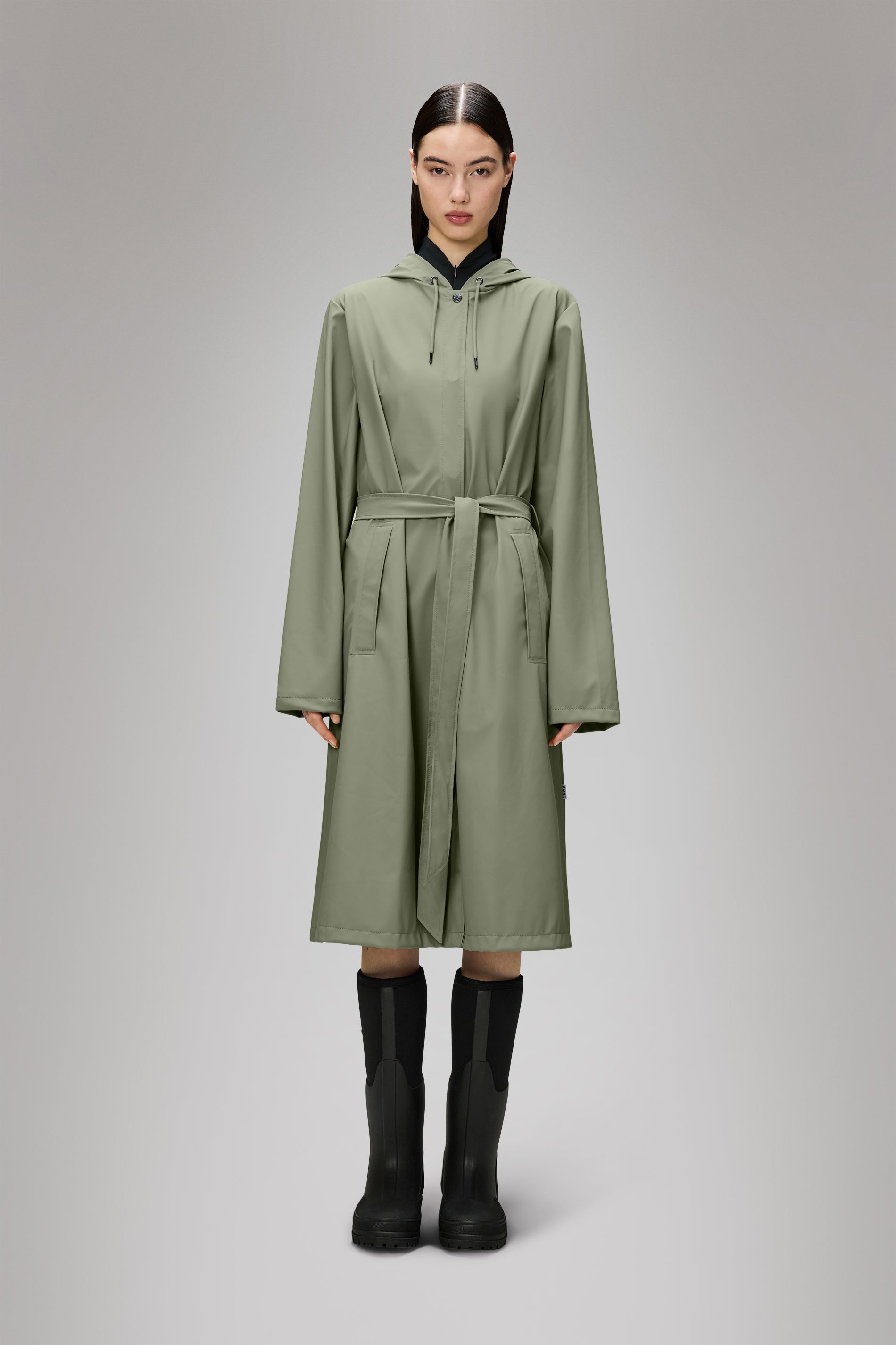 RAINS A-Line Longer W Jacket Drift Jacket