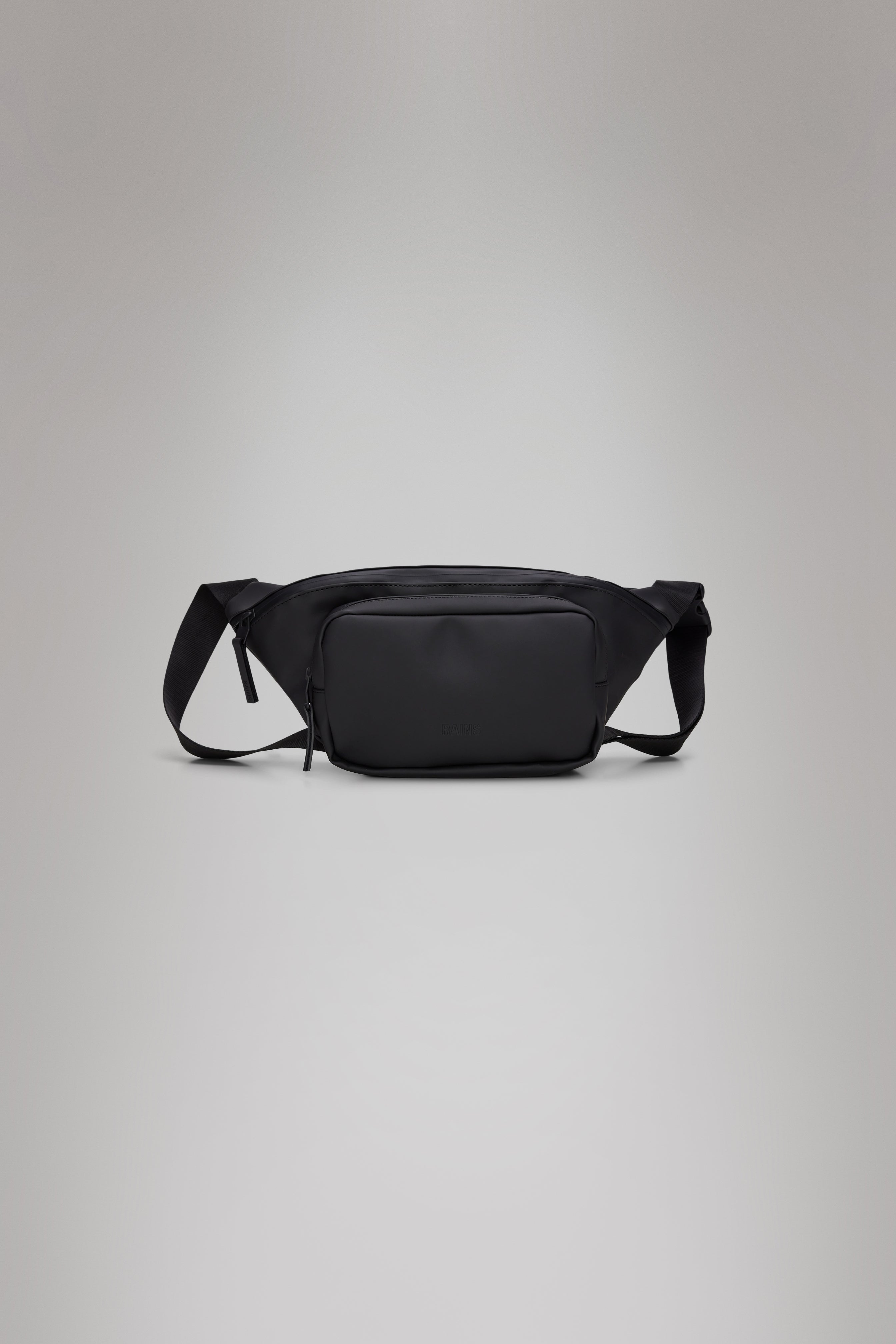 RAINS Bum Bag Black 2.20L H18.50 x D3 x W41 cm Bum bag