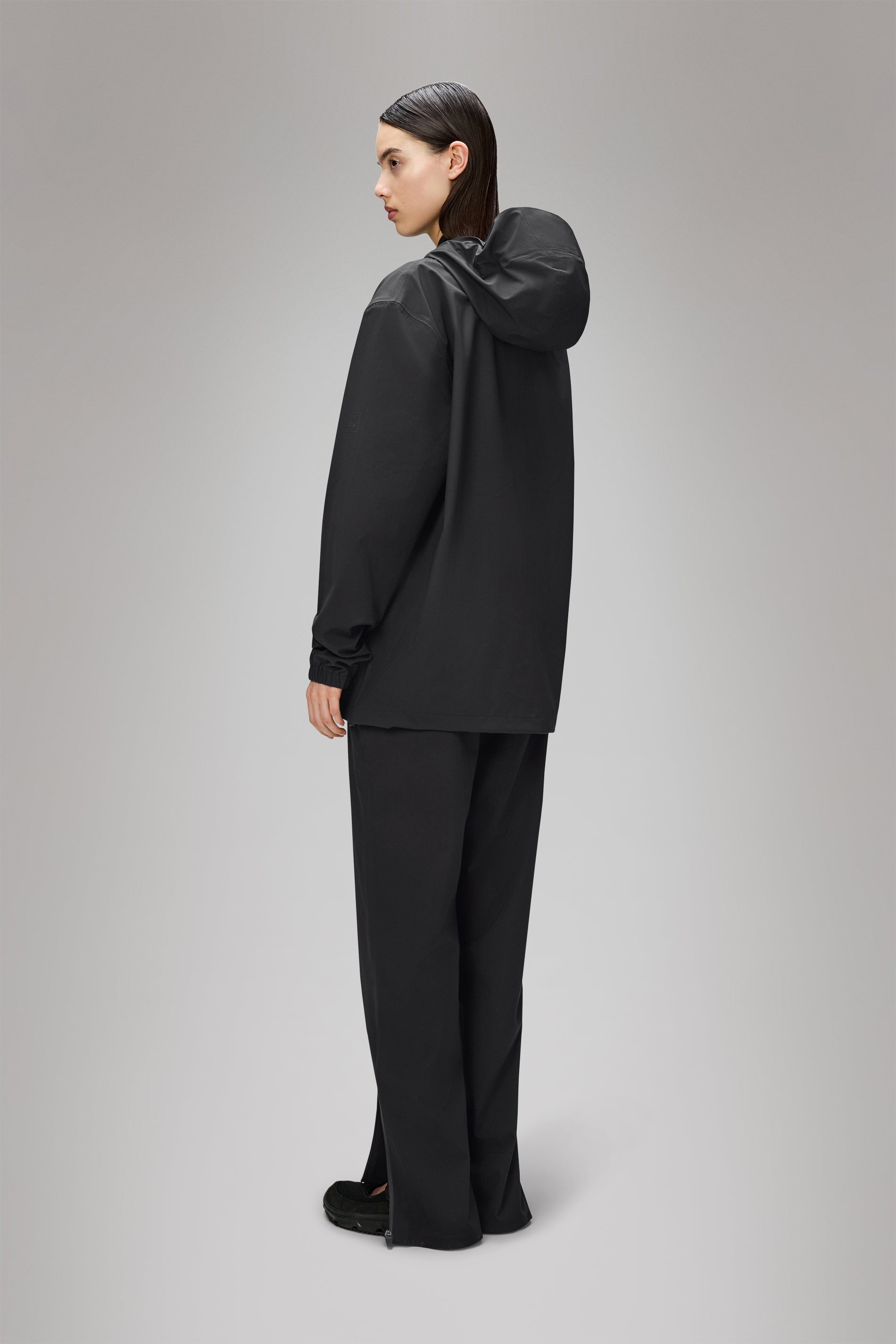 RAINS Suva Hardshell Jacket Black Jacket