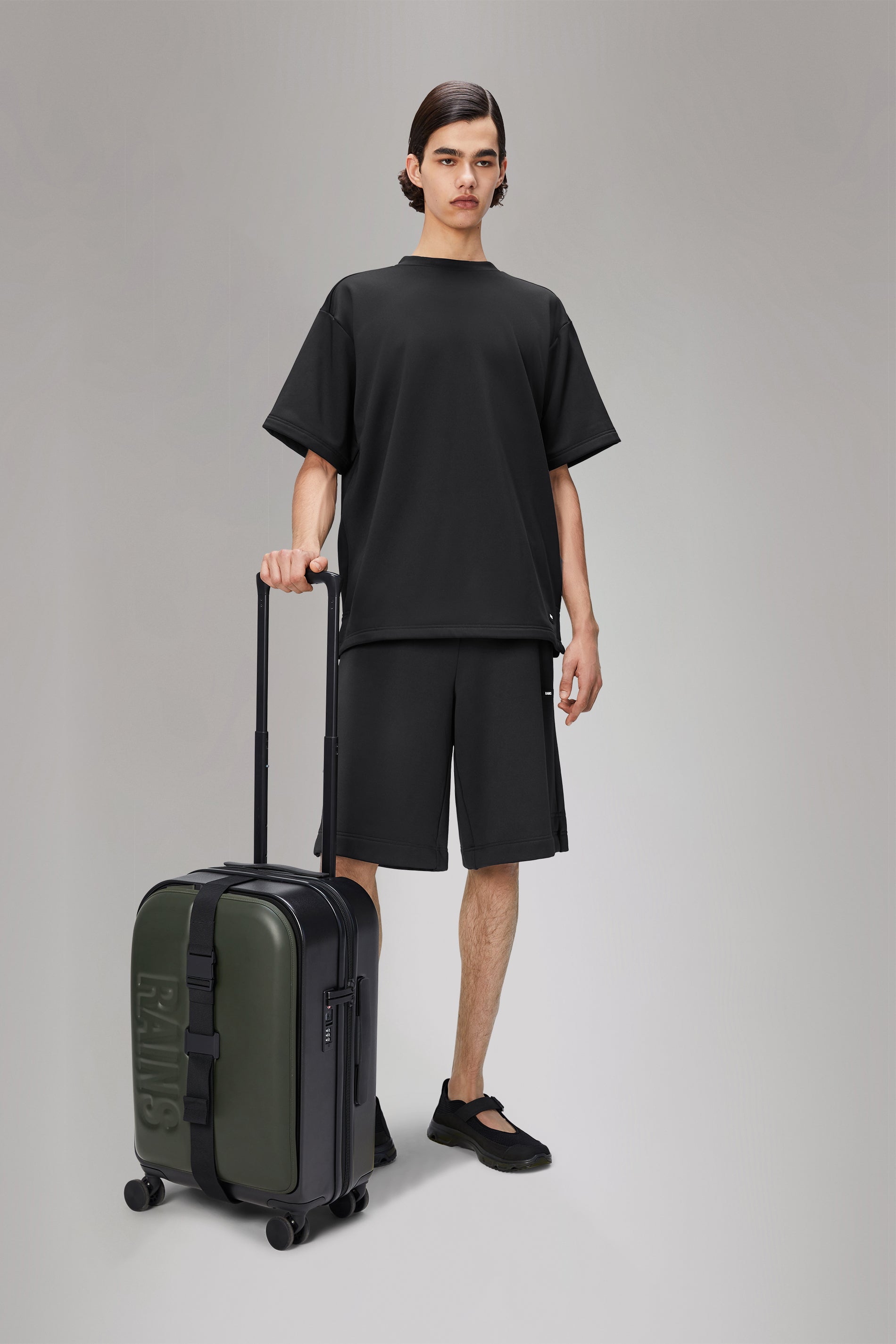 RAINS Texel Cabin Trolley Green Trolley