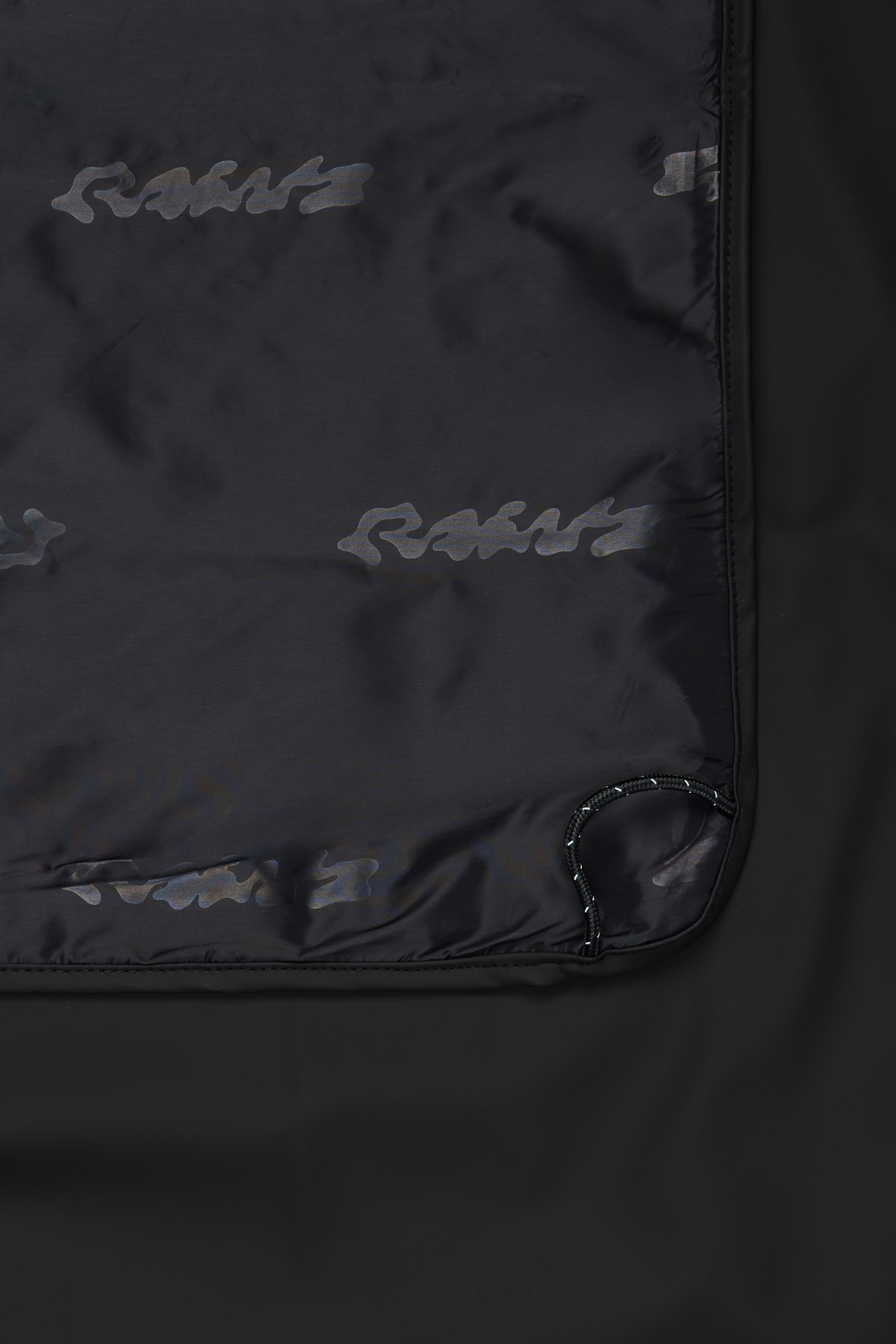 RAINS Picnic Blanket Black