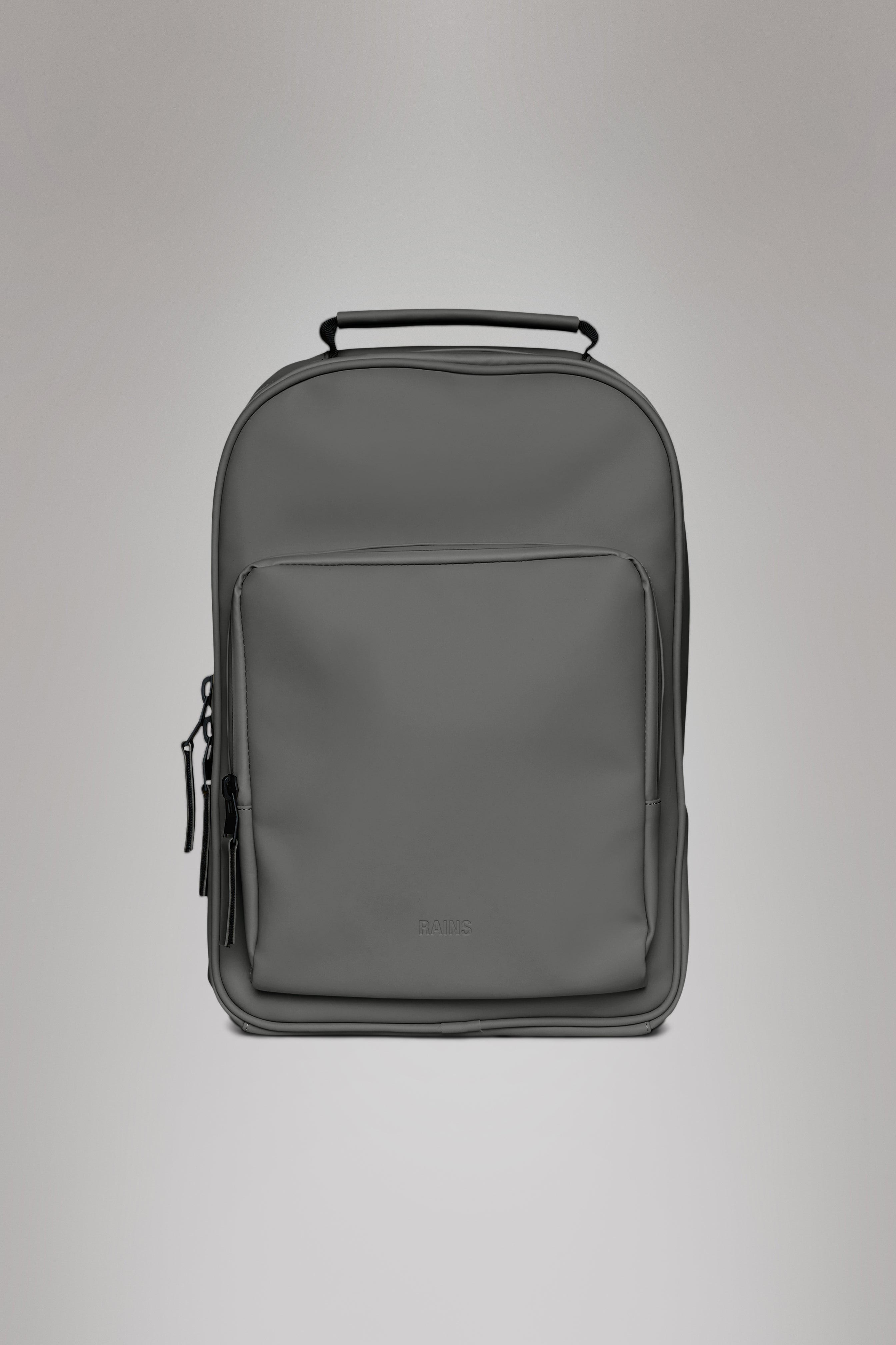 RAINS Book Daypack Grey Backpack