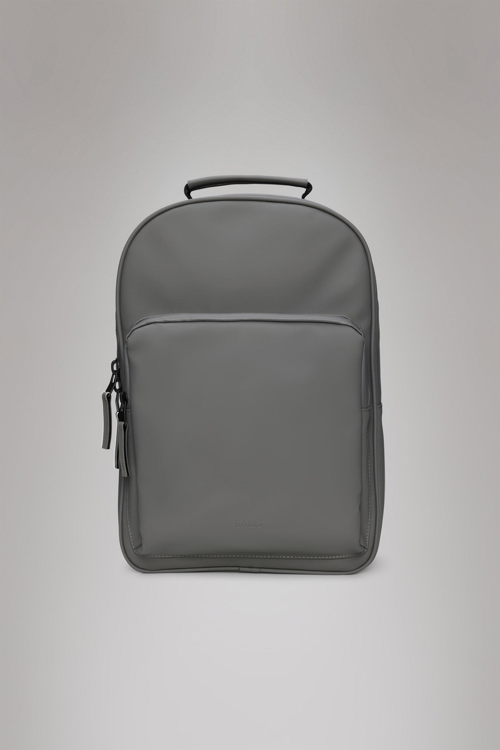 RAINS Book Daypack Large Grey Backpack