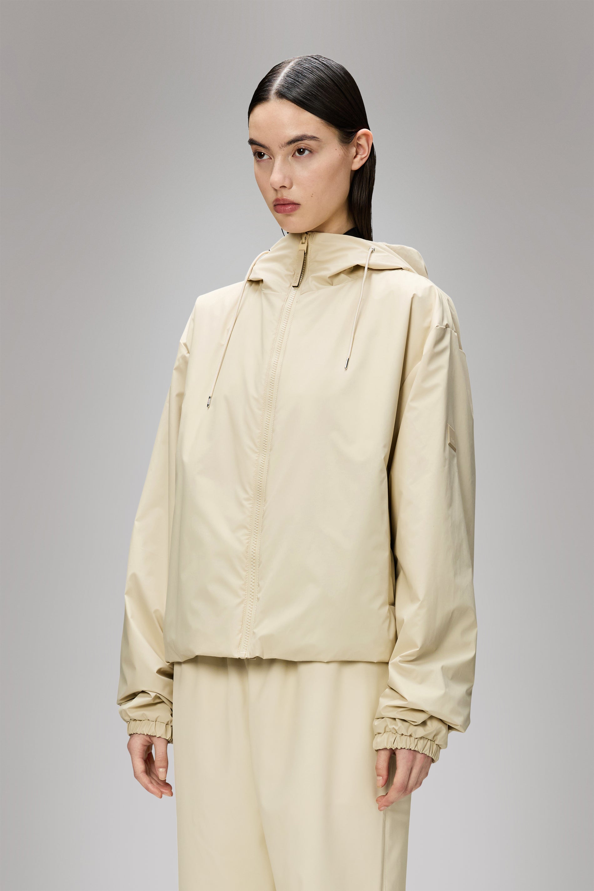 RAINS Lohja Short Insulated Jacket Dune Jacket