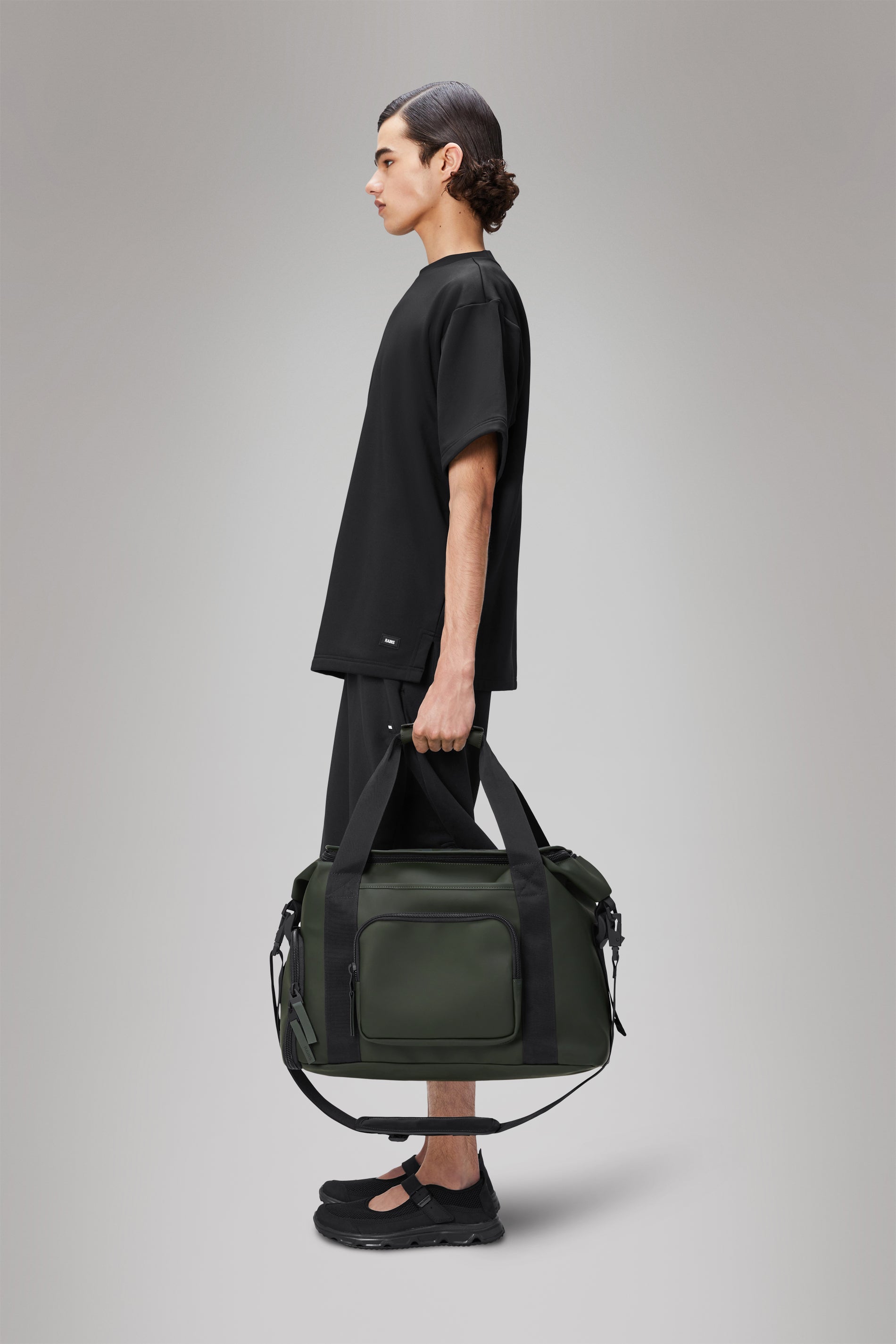 RAINS Texel Kit Bag Large Green 51L H35 x D28 x W52 cm Weekender