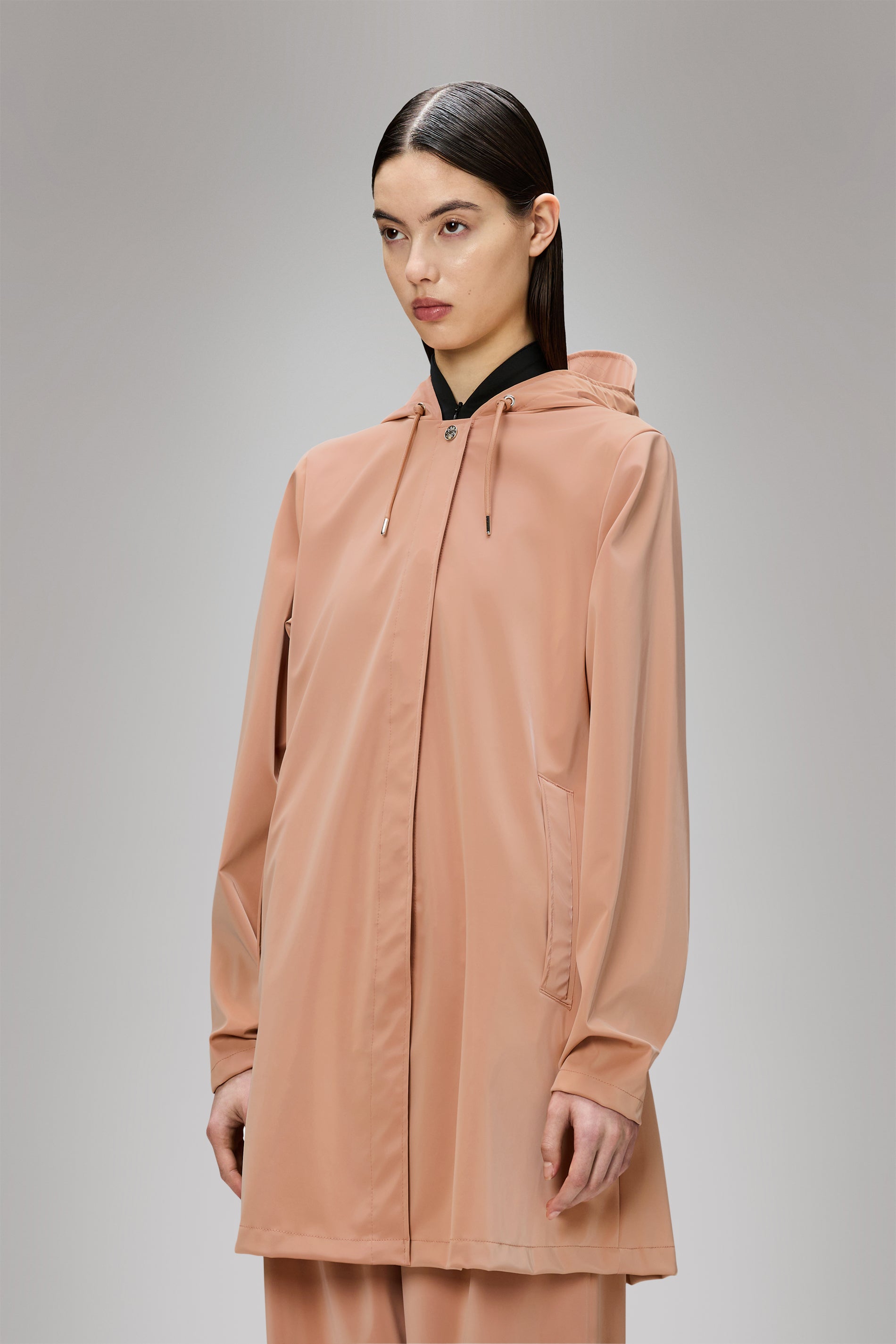 RAINS A-line W Jacket Coy Jacket