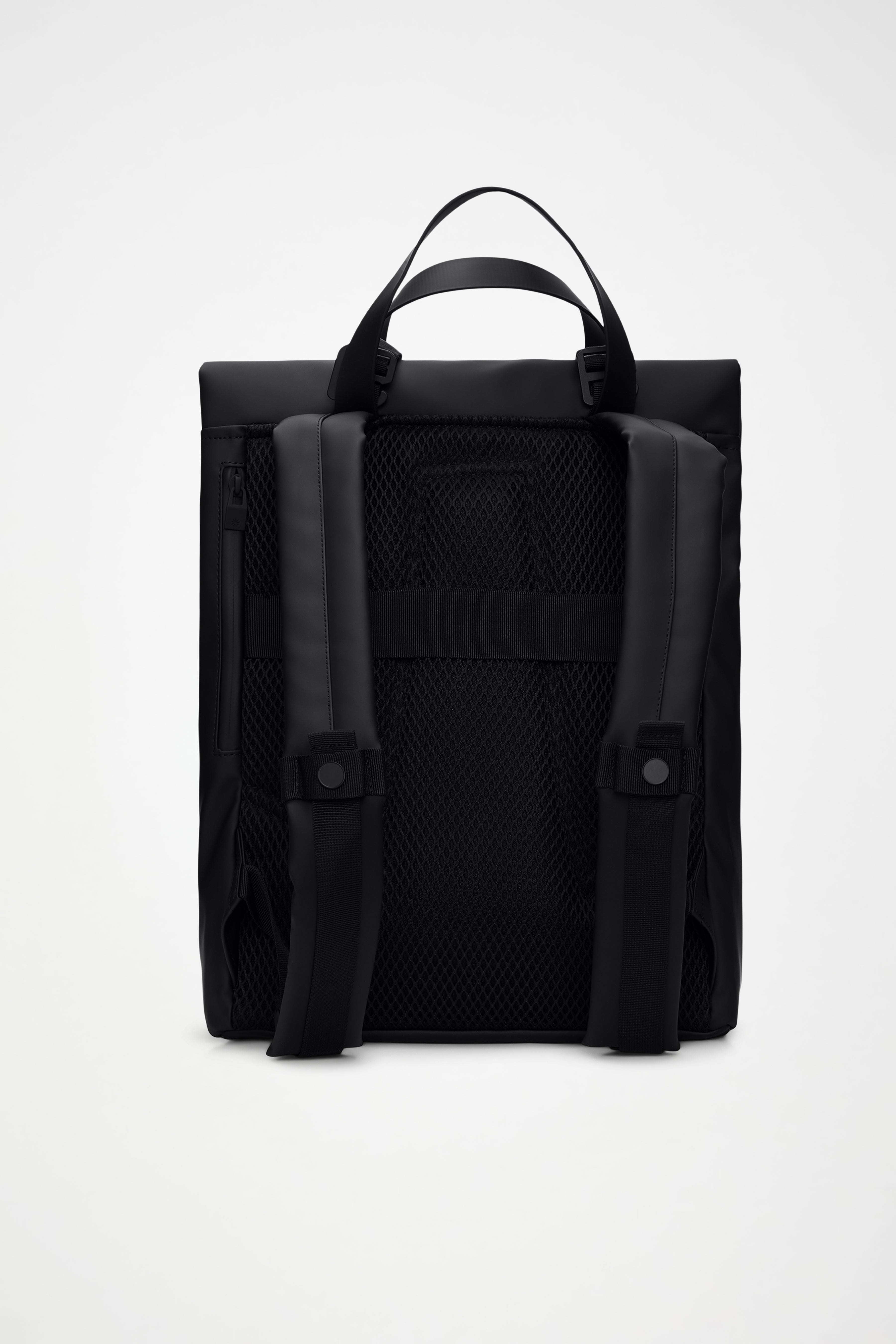 RAINS 2 Way Tote Backpack Black Backpack