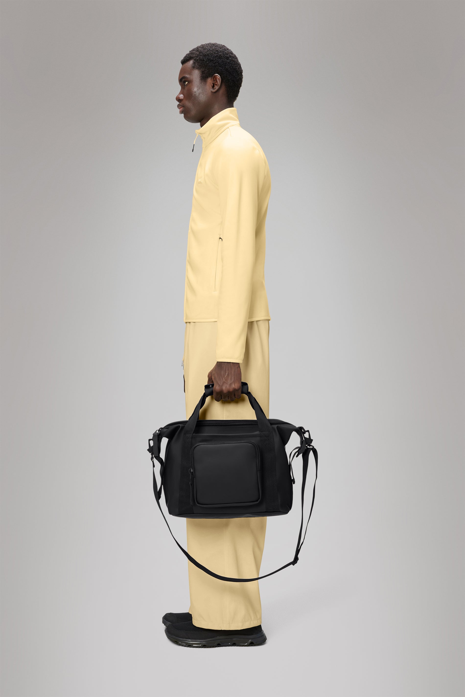 RAINS Texel Kit Bag Black Weekender