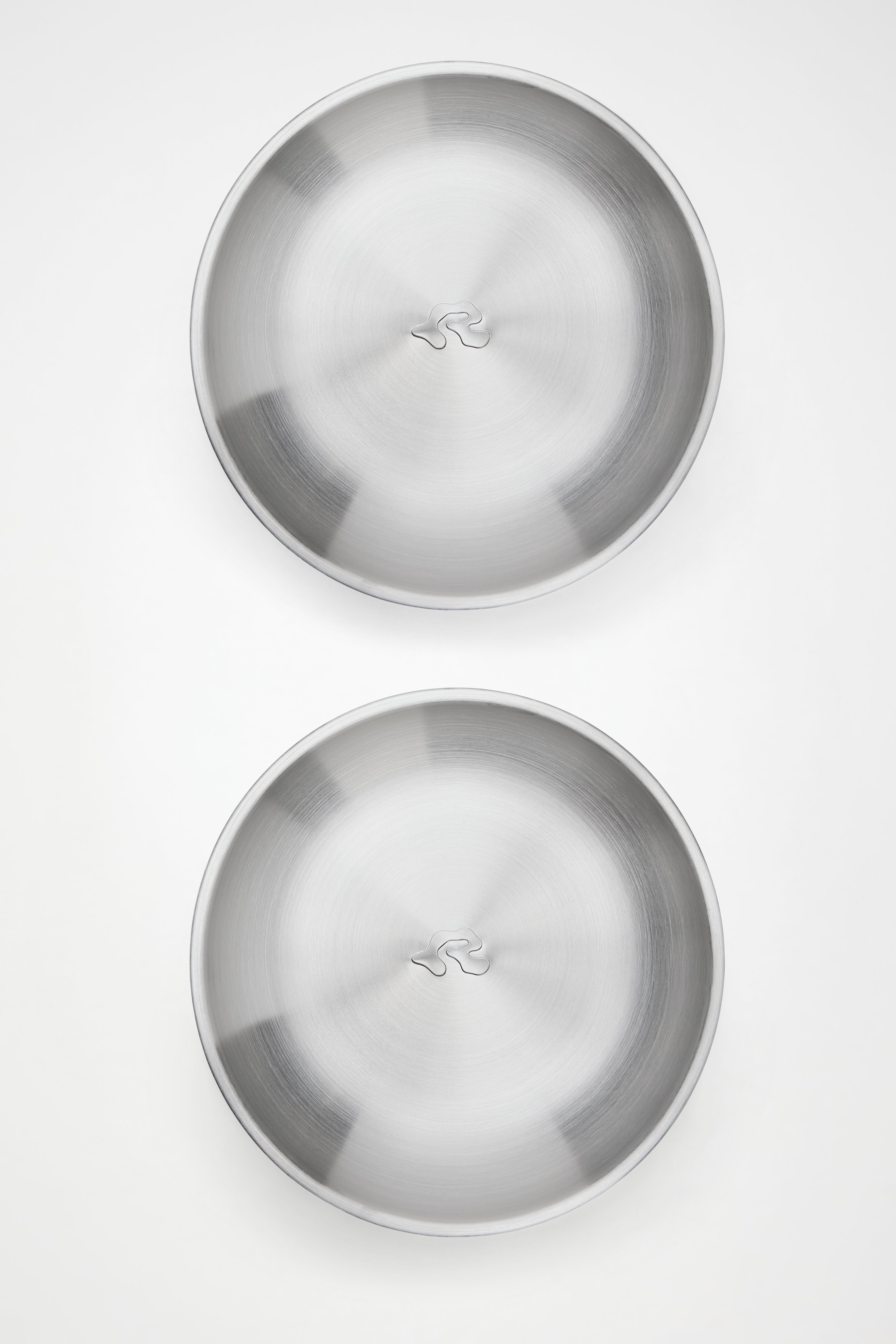 RAINS Stainless Steel 2-Pack Deep Plates Steel