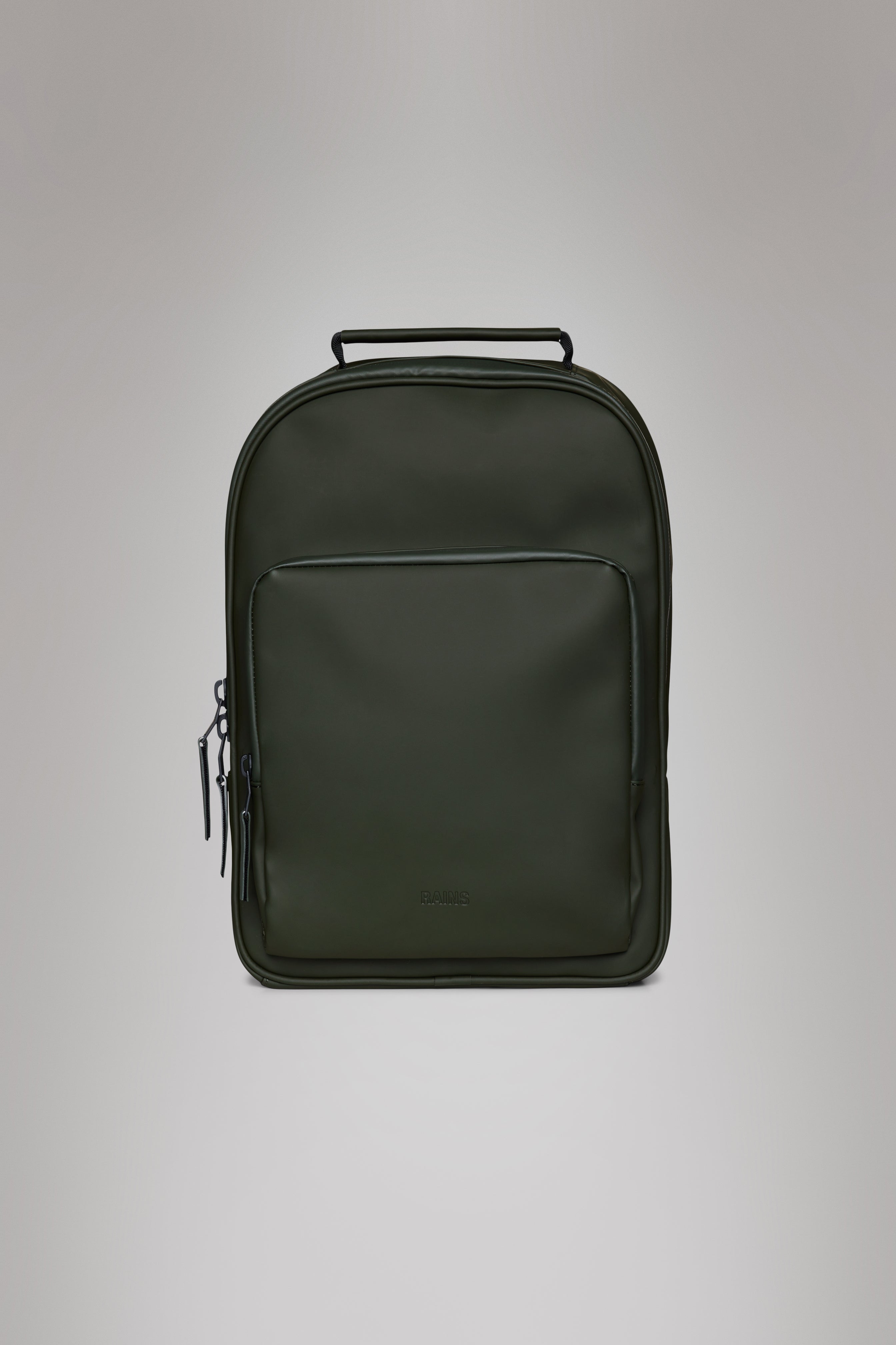 RAINS Book Daypack Green Backpack