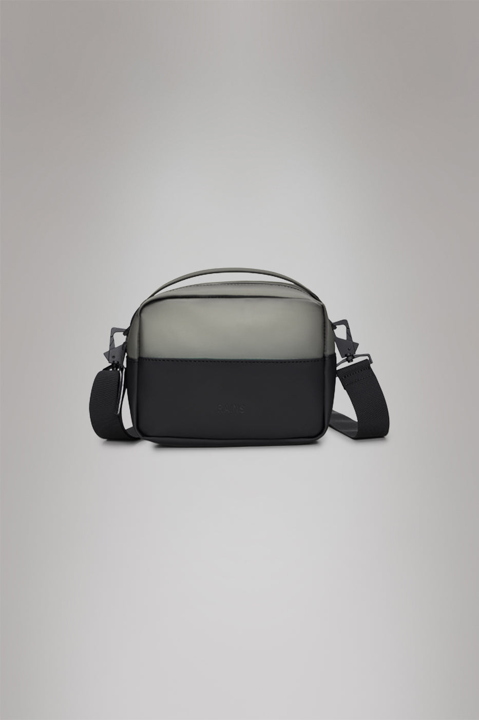 RAINS Split Box Bag Mist 2.80L H16 x D8.50 x W21 cm Crossbody