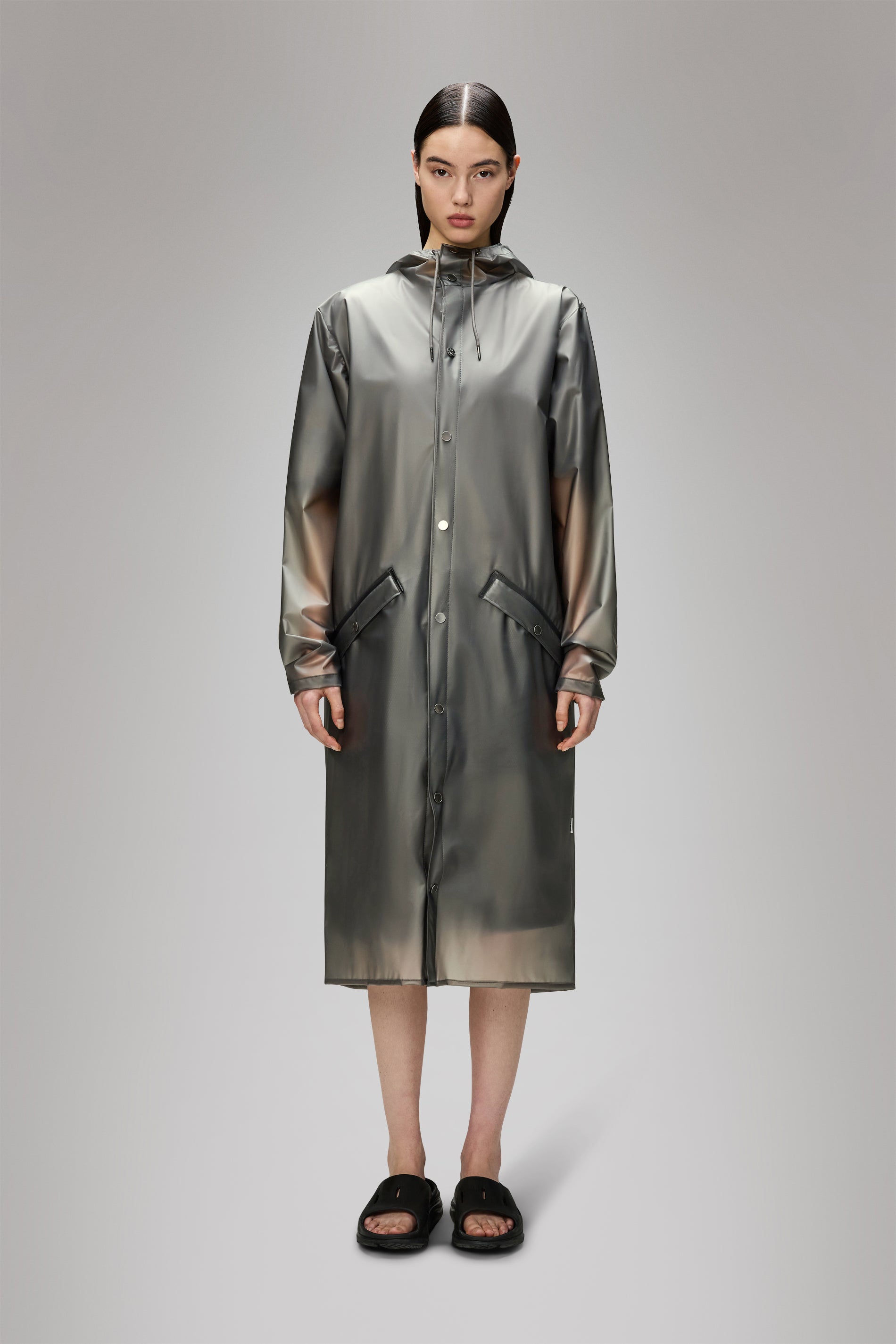 RAINS Longer Jacket Mist Jacket