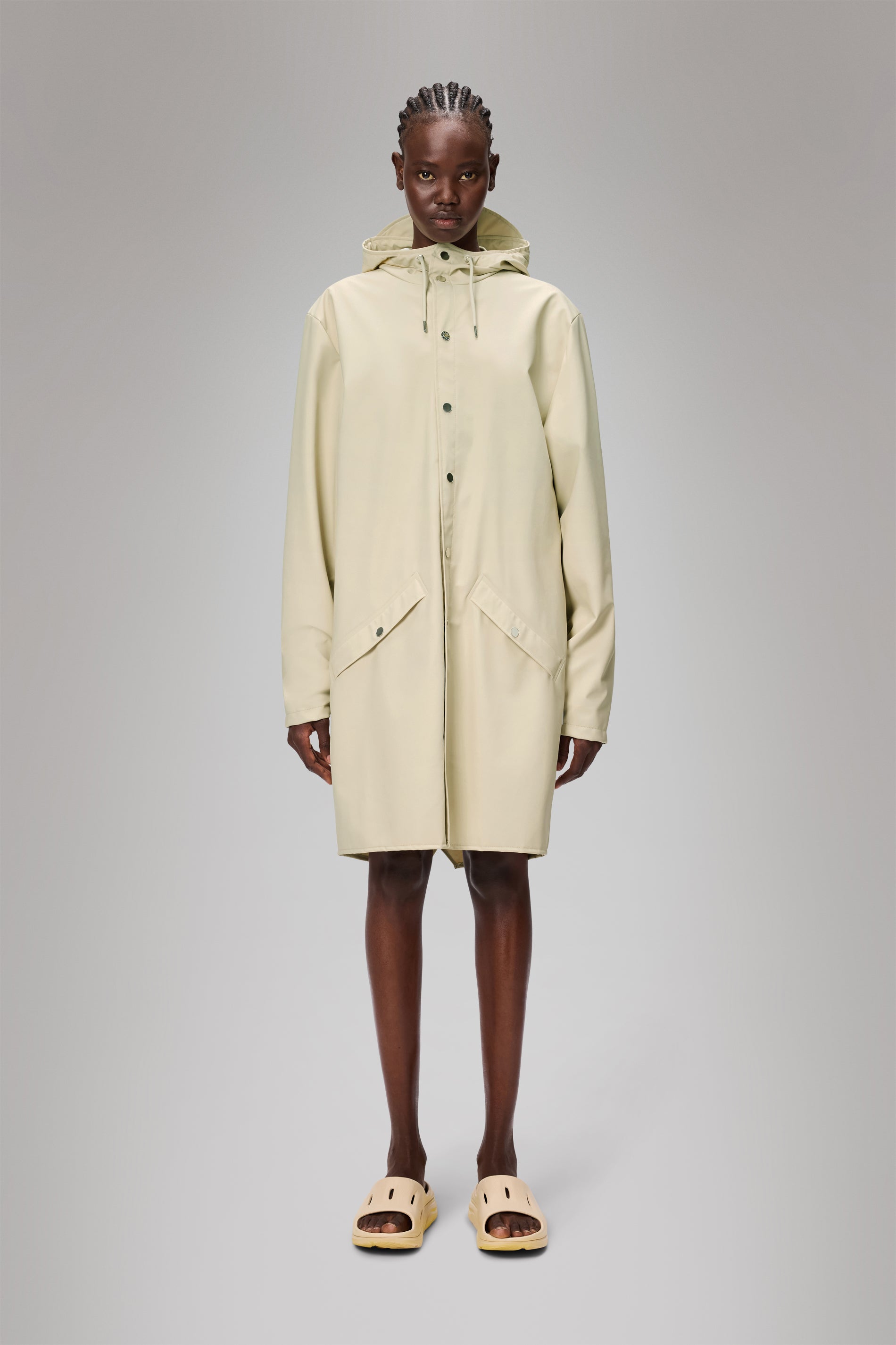 RAINS Long Jacket Dune Jacket