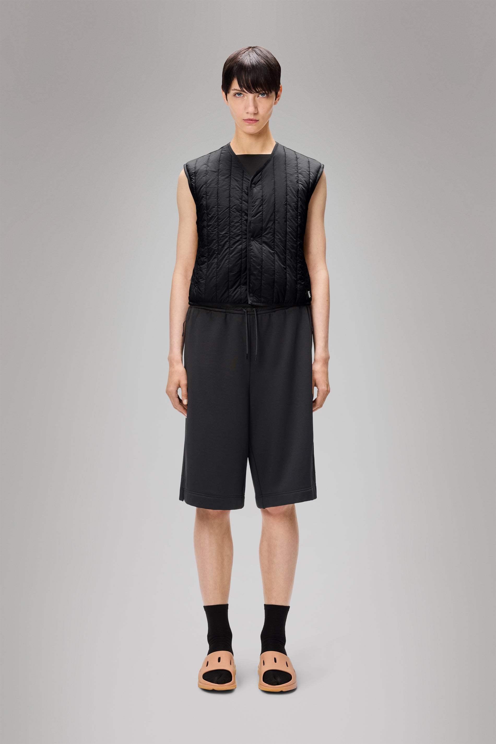 RAINS Banja Short Liner W Vest Black Vest