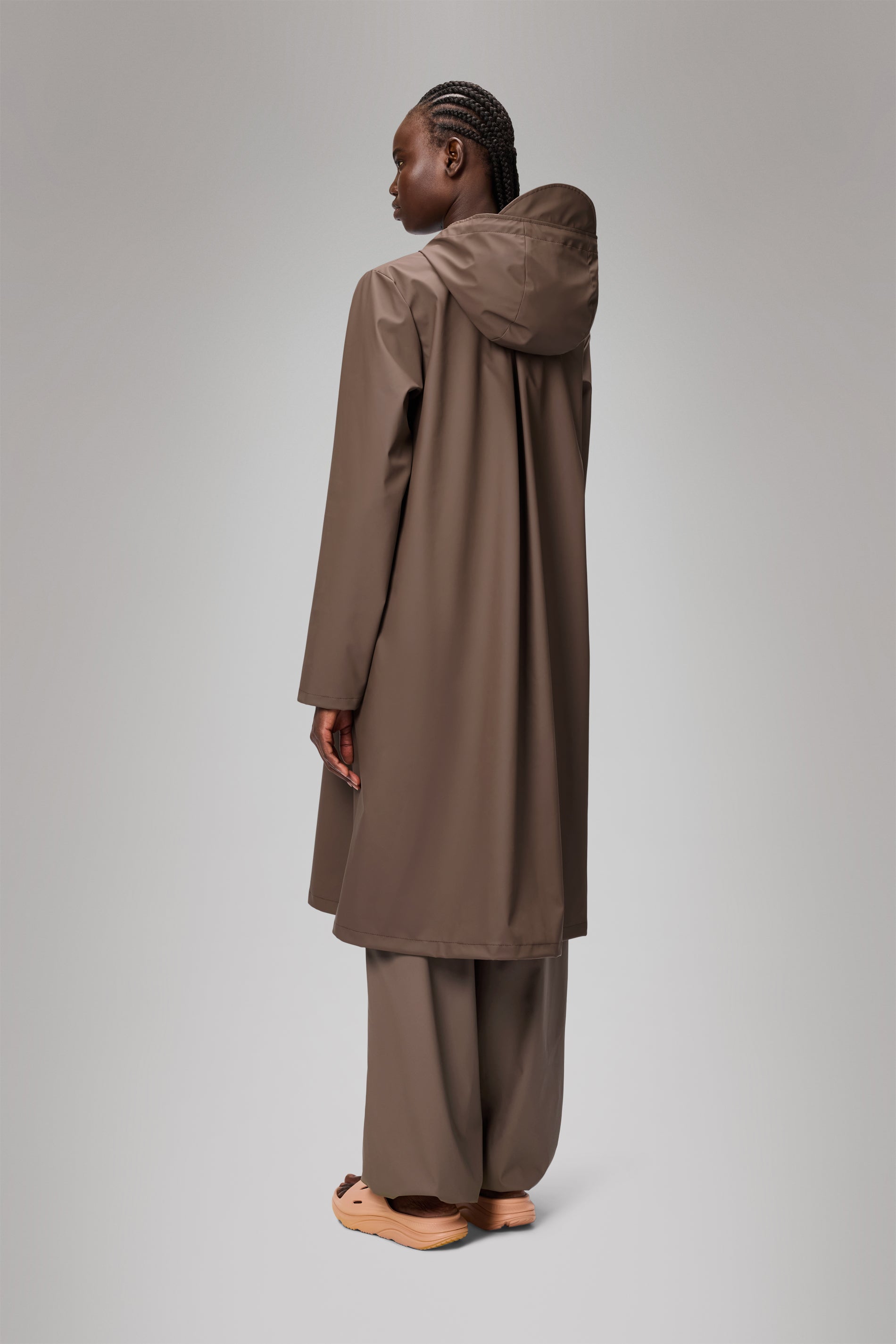 RAINS A-Line Longer W Jacket Shade Jacket