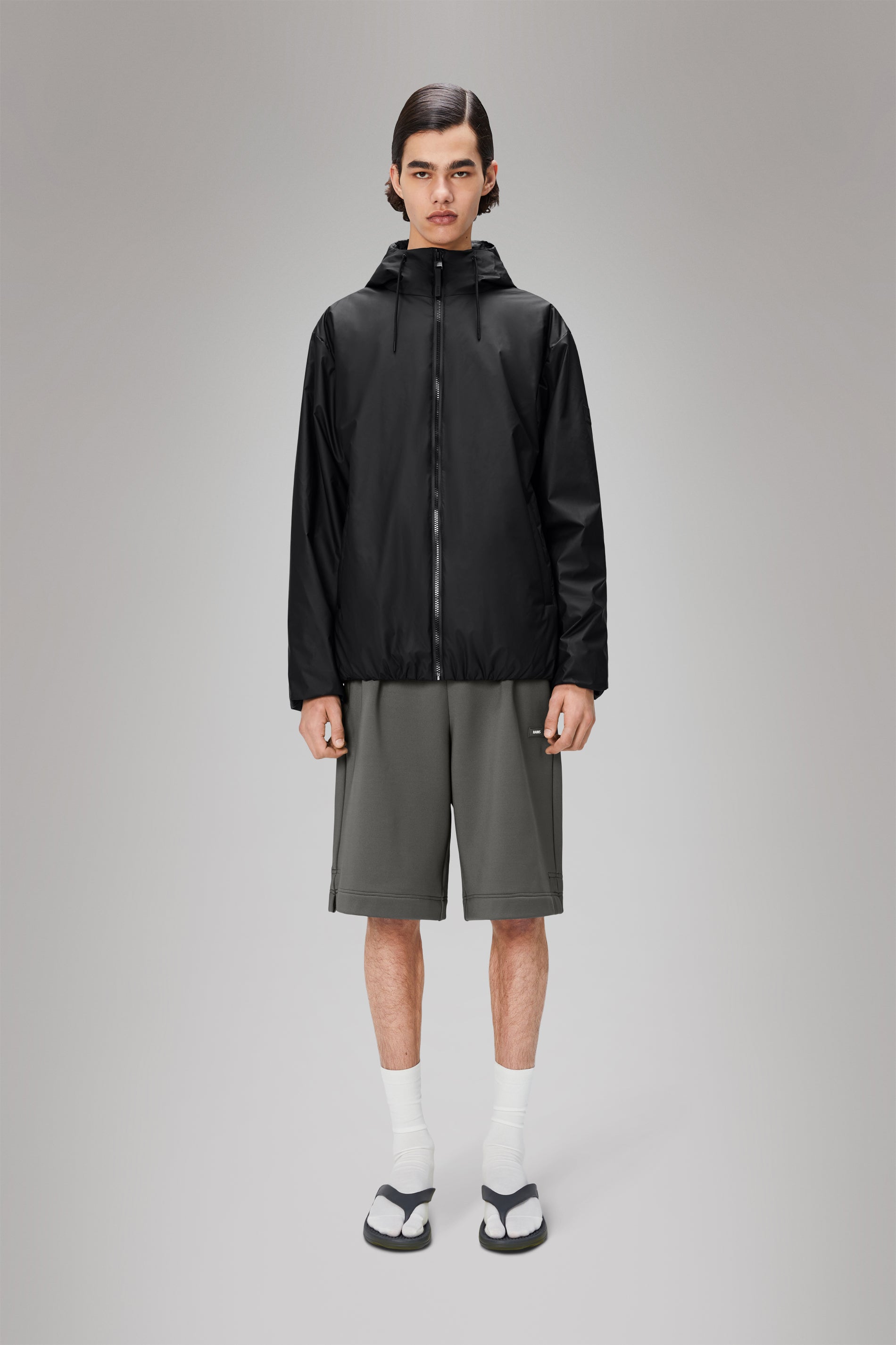 RAINS Lohja Insulated Jacket Black Jacket