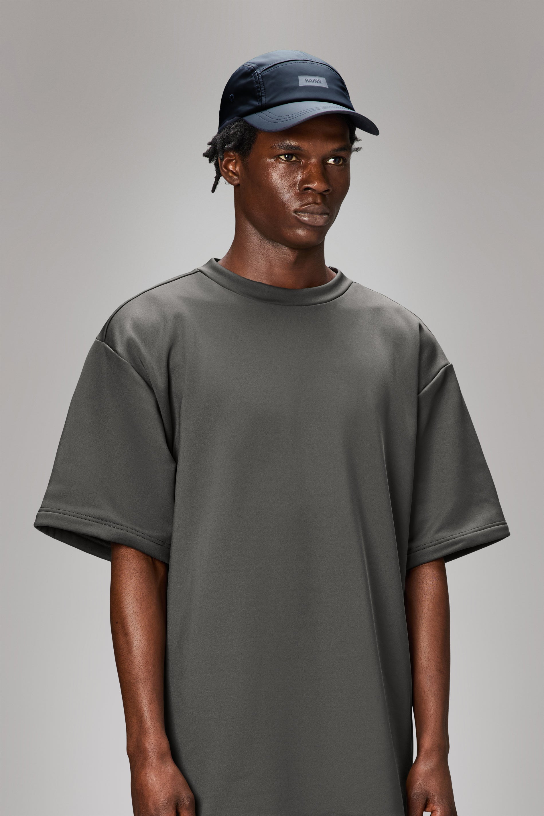 RAINS 5 Panel Cap Navy Headwear