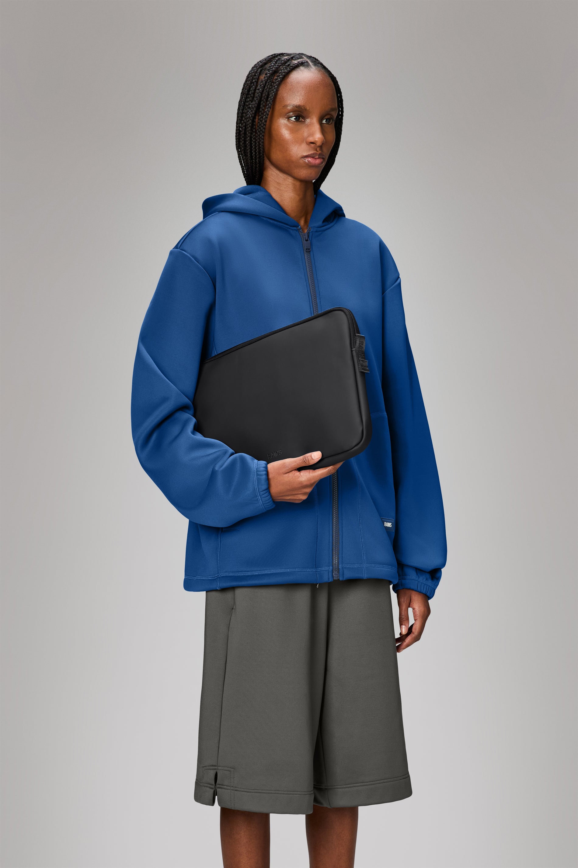 RAINS Trail Laptop Case 13″/14″ Black Laptop Case