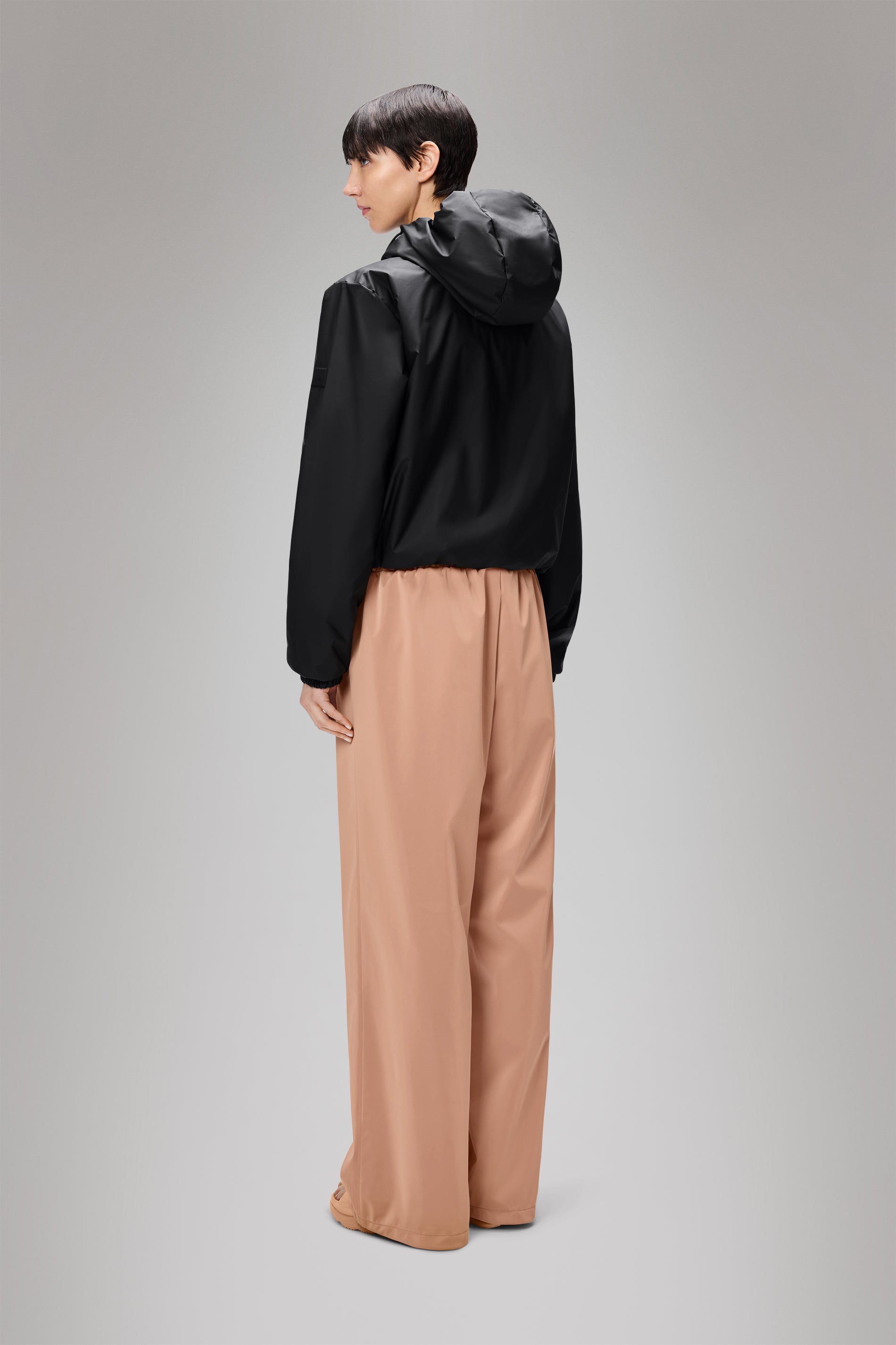 RAINS Lohja Short Insulated Jacket Black Jacket