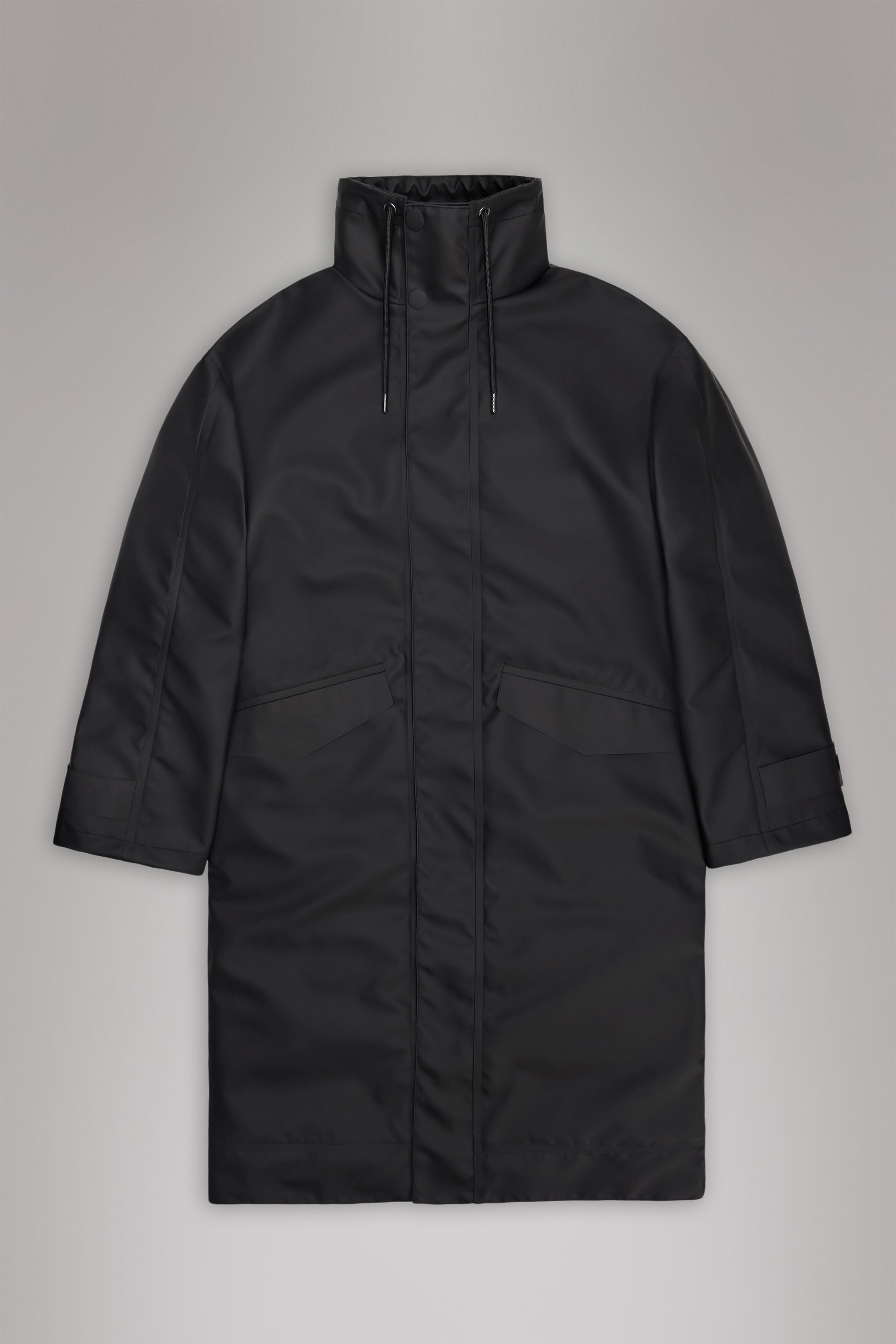 RAINS Vision Longer Jacket Black Jacket